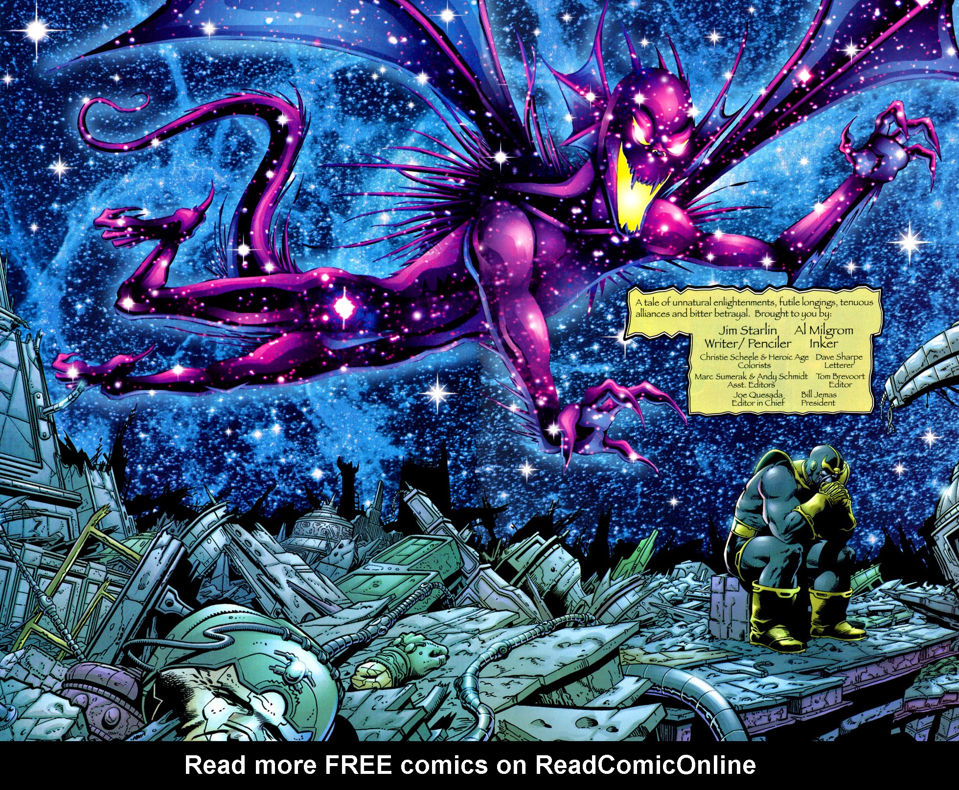 Read online Thanos (2003) comic -  Issue #1 - 3