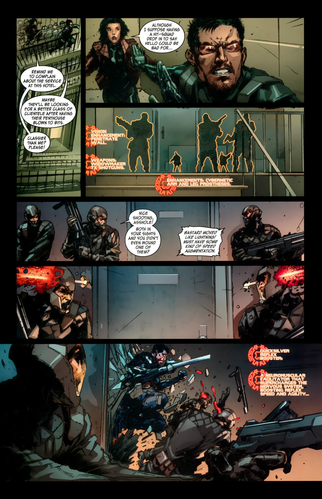 Read online Deus Ex comic -  Issue #3 - 4