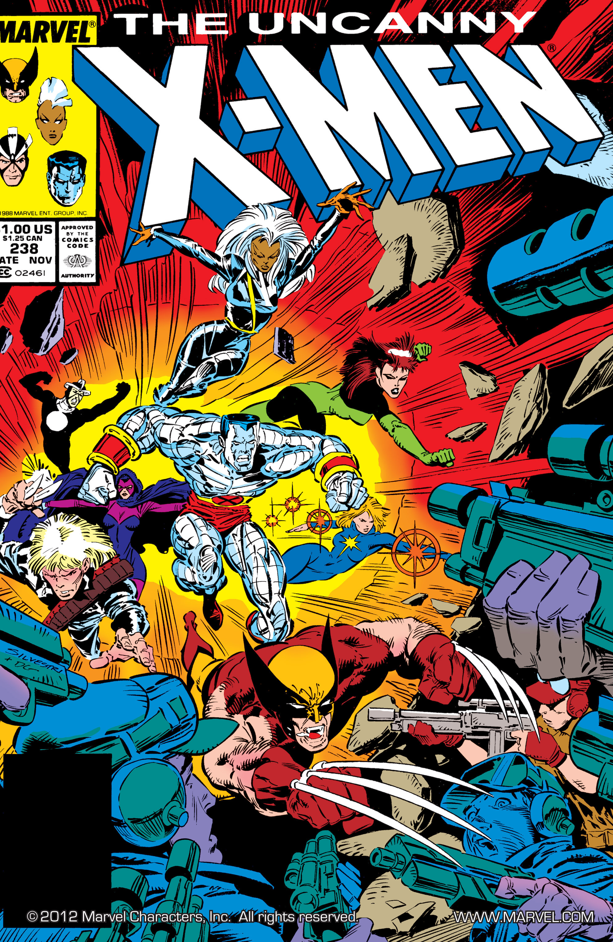 Read online Uncanny X-Men (1963) comic -  Issue #238 - 1
