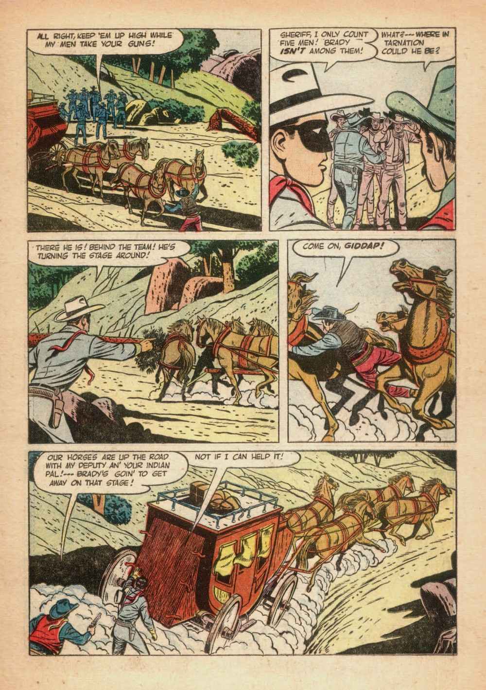 Read online The Lone Ranger (1948) comic -  Issue #55 - 19