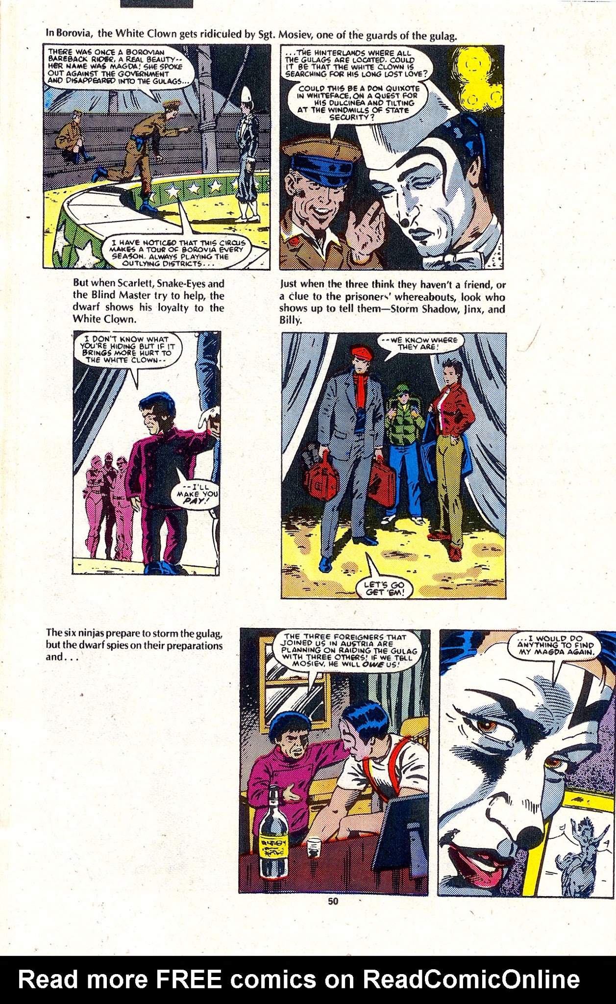 Read online G.I. Joe Yearbook comic -  Issue #4 - 52