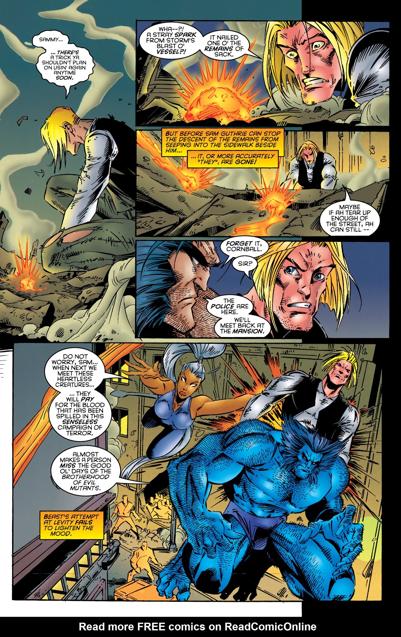 Read online X-Men: The Road to Onslaught comic -  Issue # TPB 1 - 114