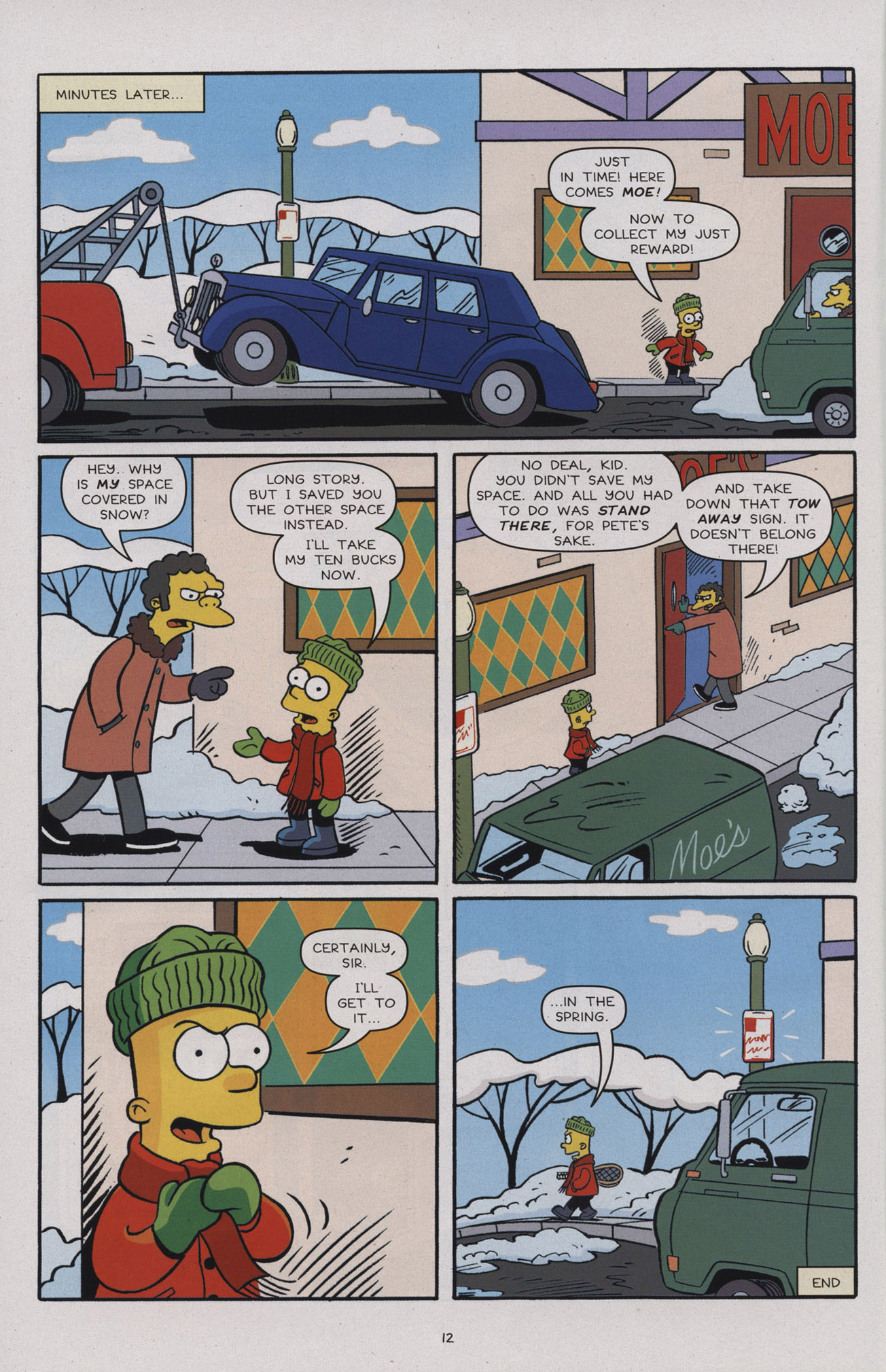 Read online The Simpsons Winter Wingding comic -  Issue #6 - 14