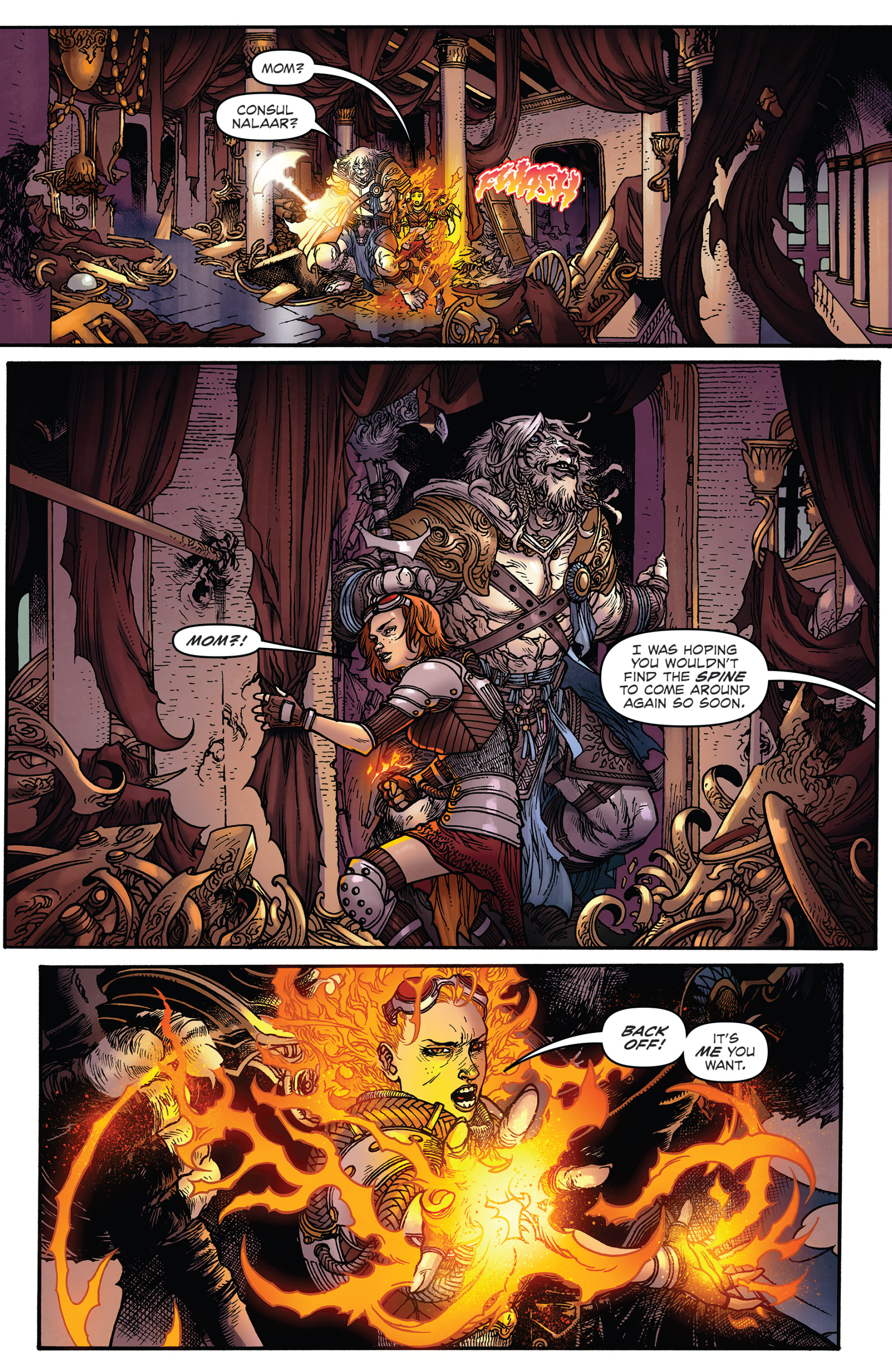 Read online Magic: The Gathering: Chandra comic -  Issue #3 - 21