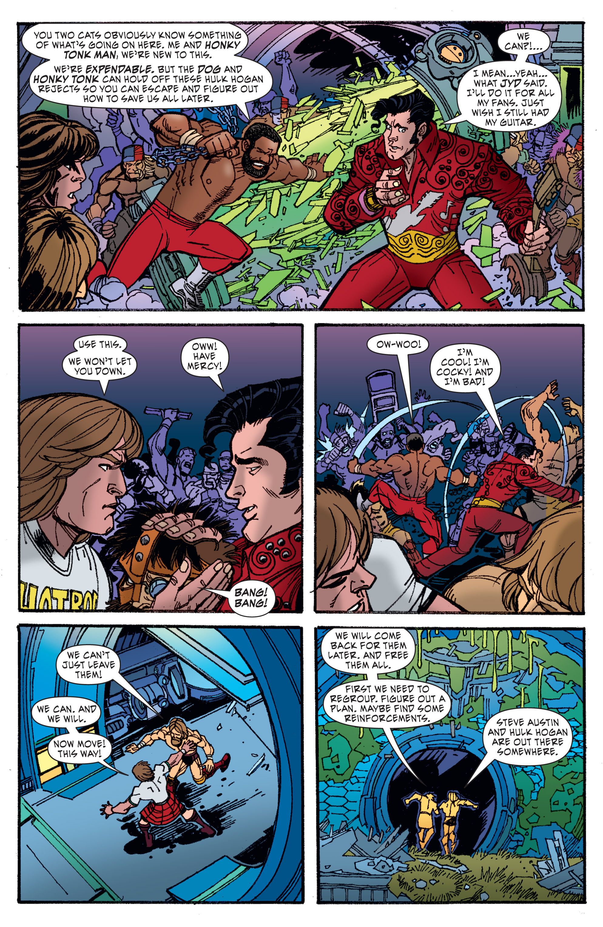 Read online WWE Superstars comic -  Issue #10 - 15