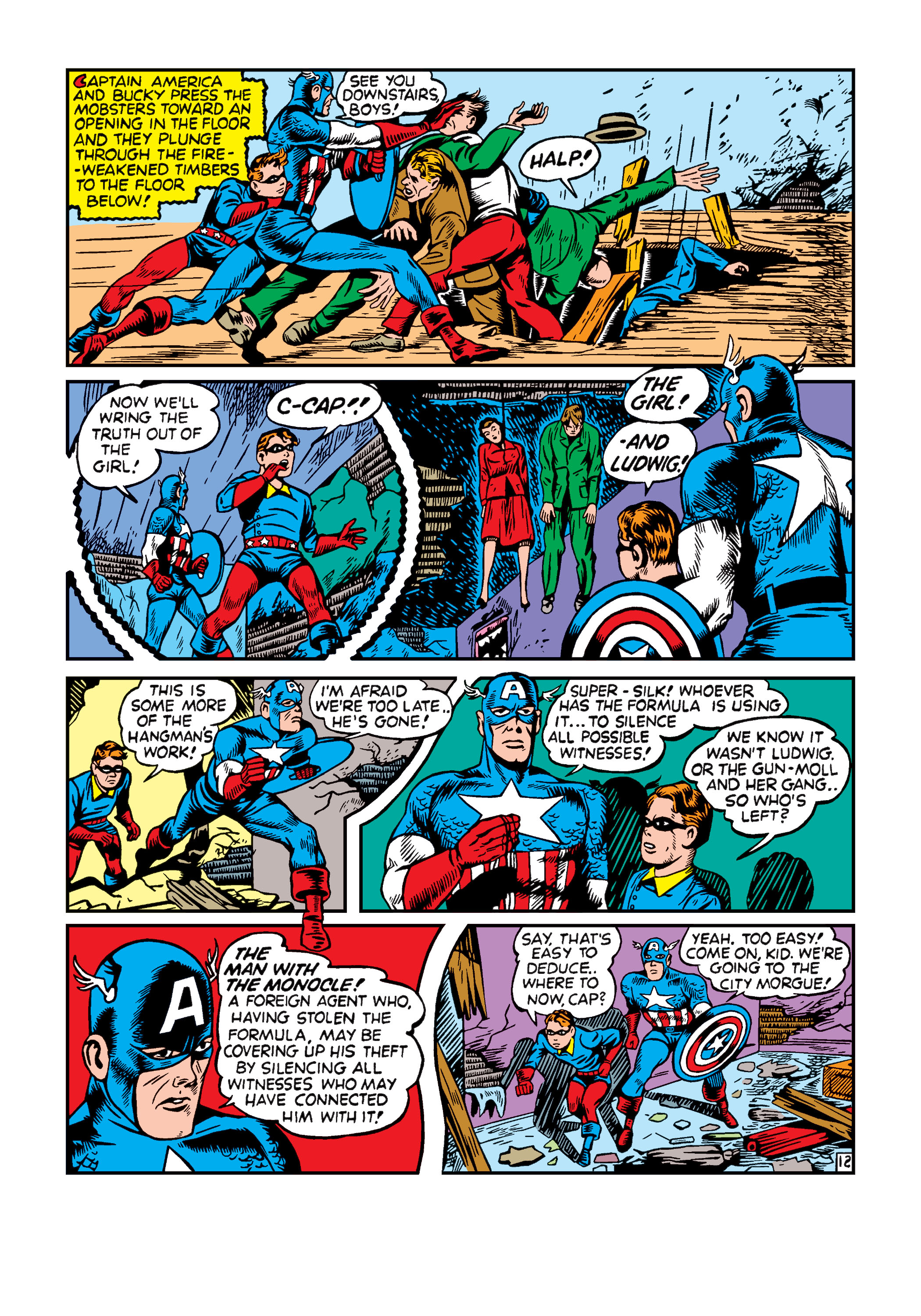 Read online Captain America Comics comic -  Issue #6 - 44