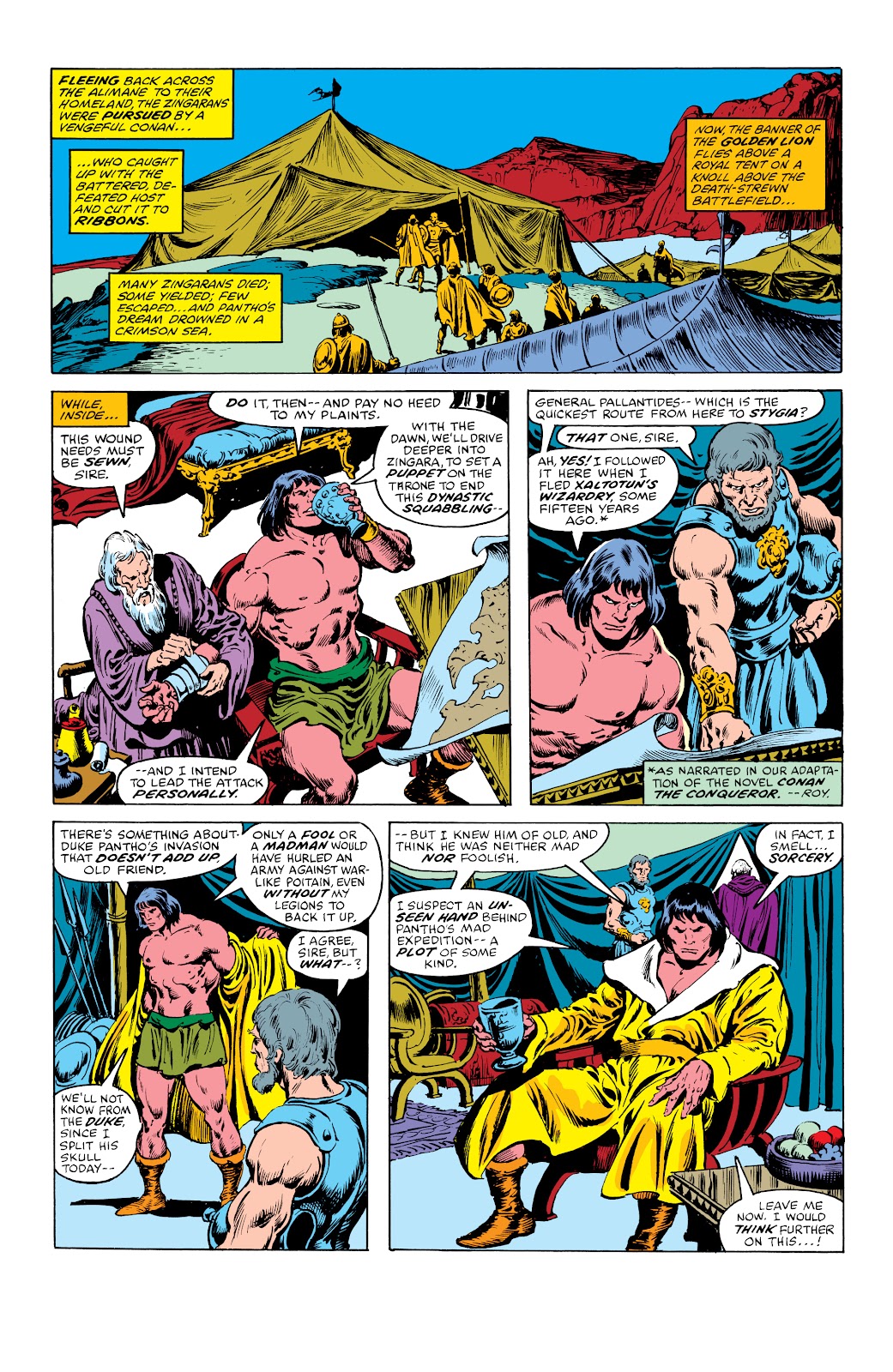 Conan the King: The Original Marvel Years Omnibus issue TPB (Part 1) - Page 55