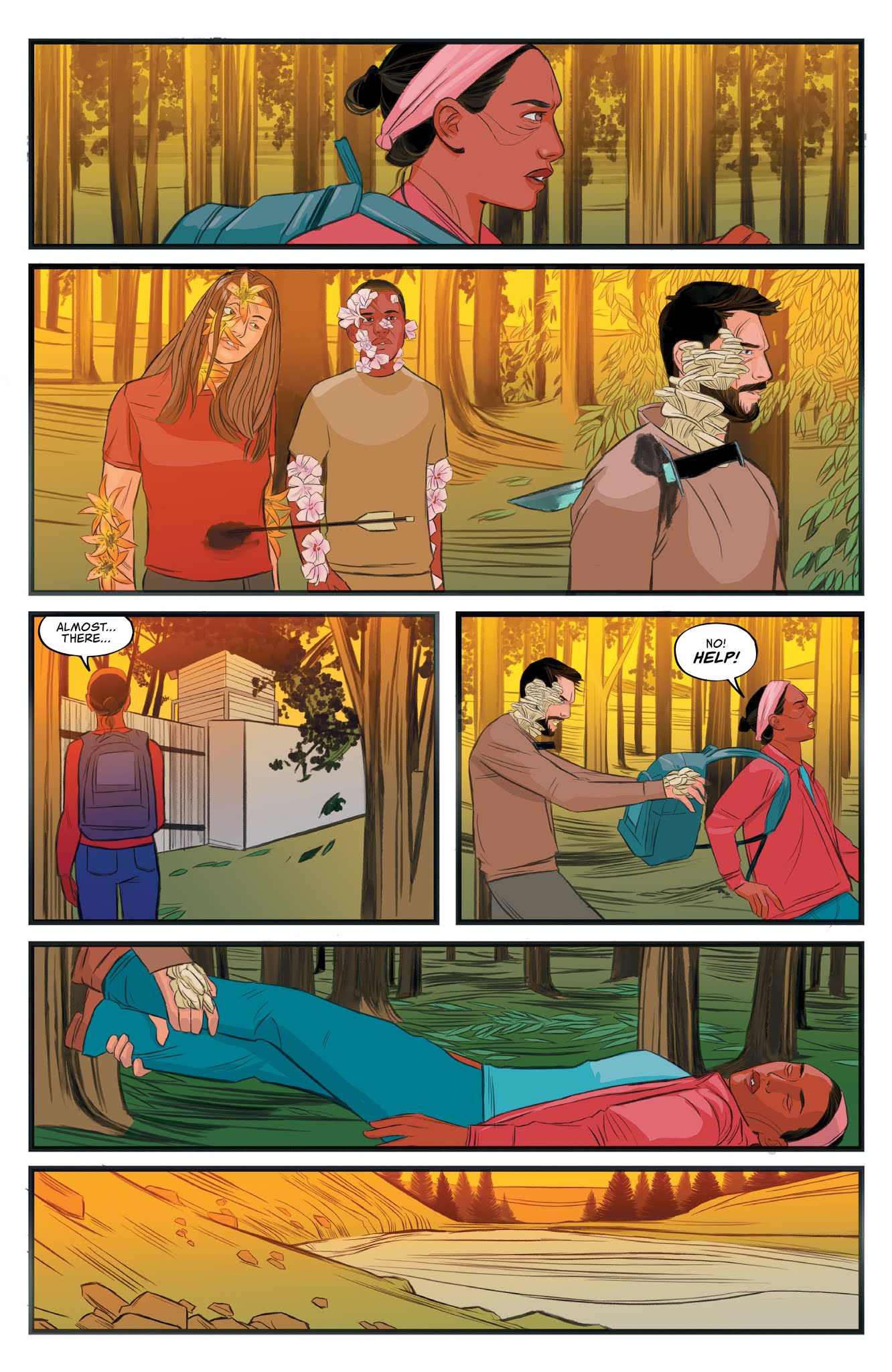 Read online The Wilds comic -  Issue #2 - 4