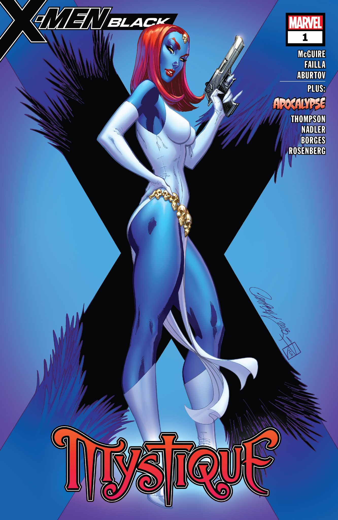 Read online X-Men: Black - Mystique comic -  Issue # Full - 1