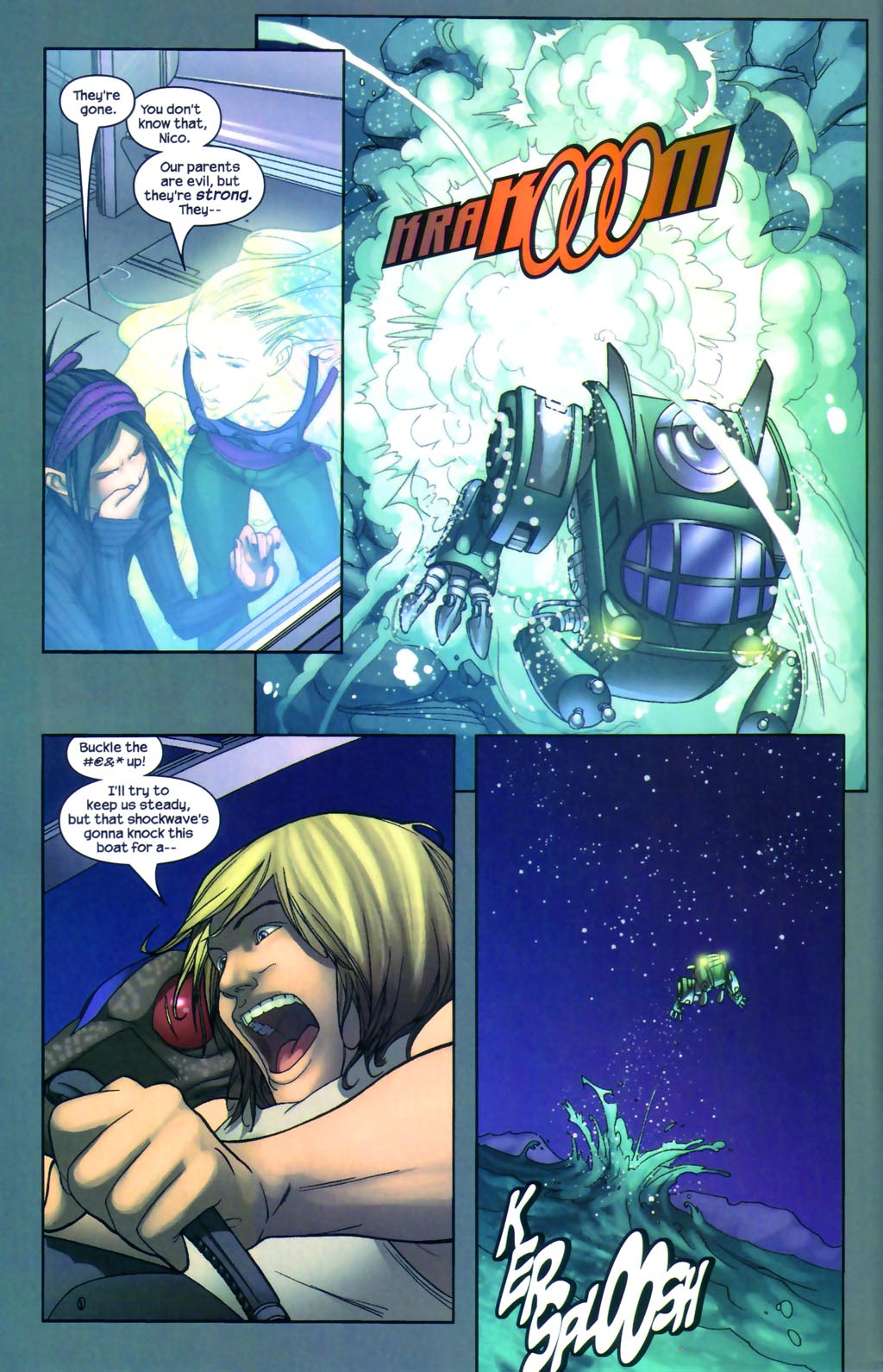 Read online Runaways (2003) comic -  Issue #17 - 23