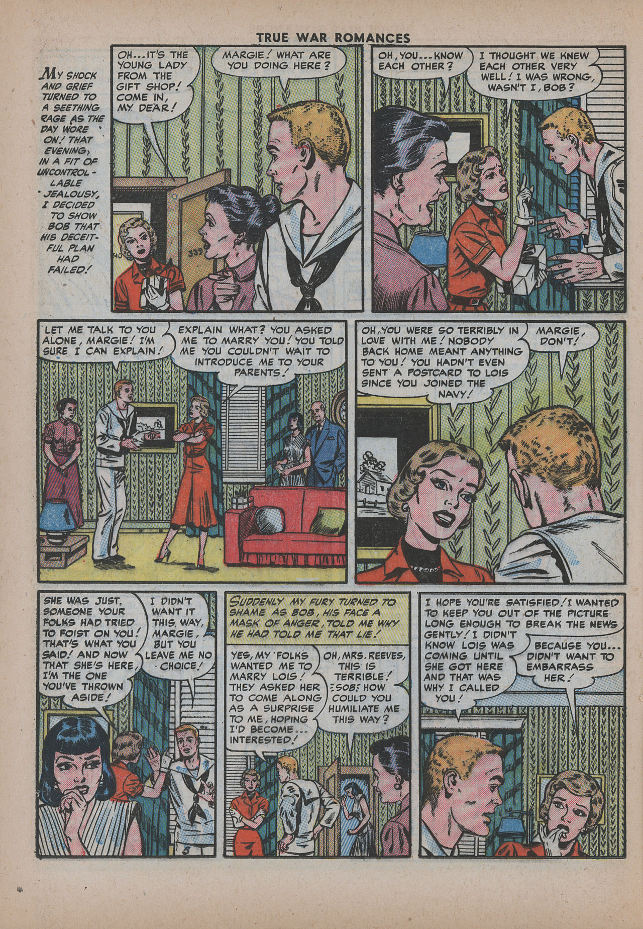 Read online True War Romances comic -  Issue #16 - 16