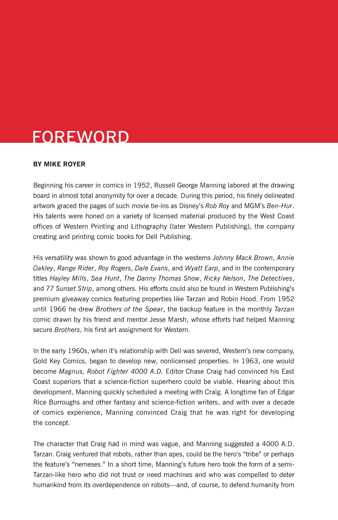 Read online Magnus, Robot Fighter Archives comic -  Issue # TPB 1 (Part 1) - 8