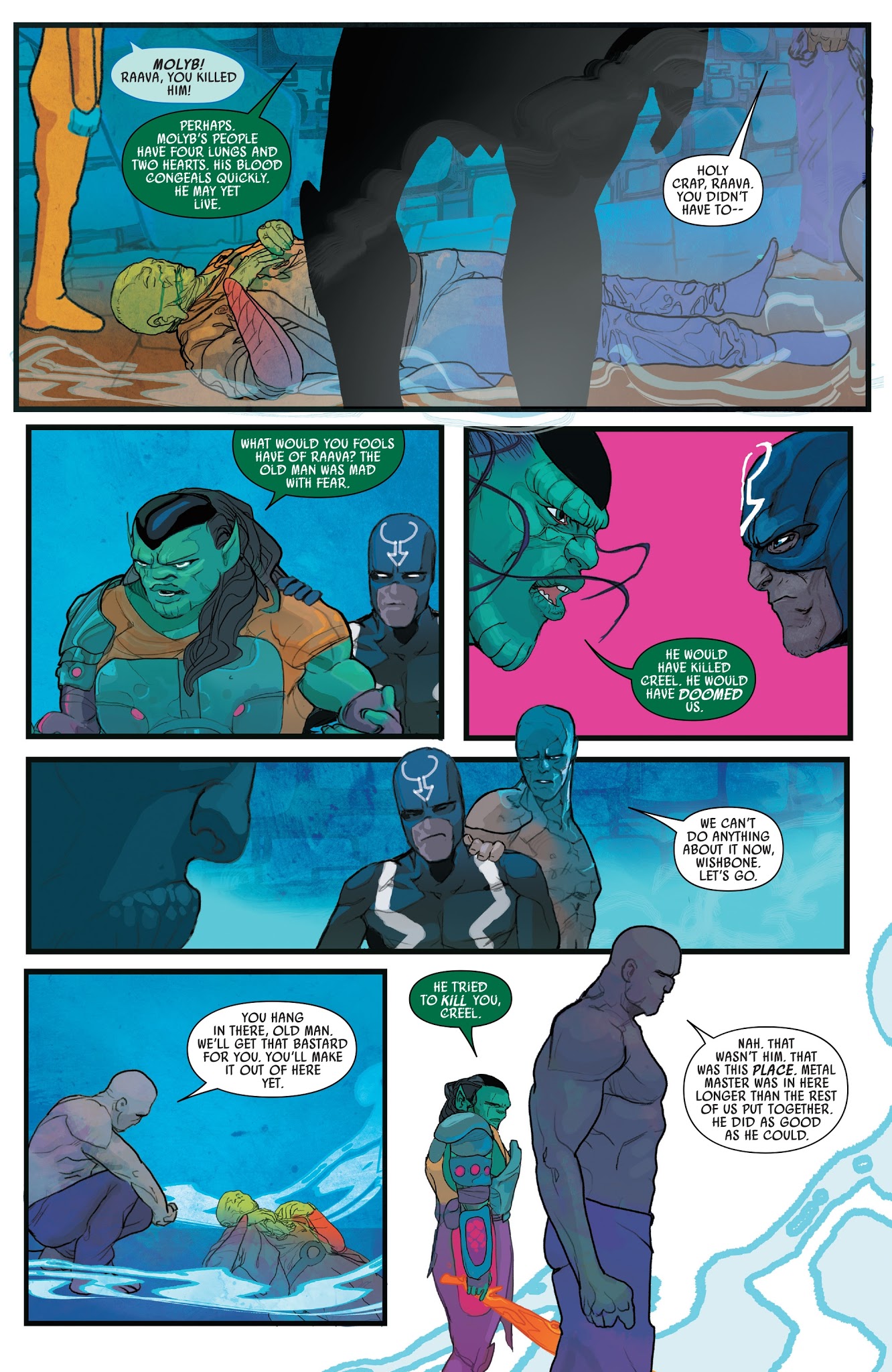 Read online Black Bolt comic -  Issue #6 - 7