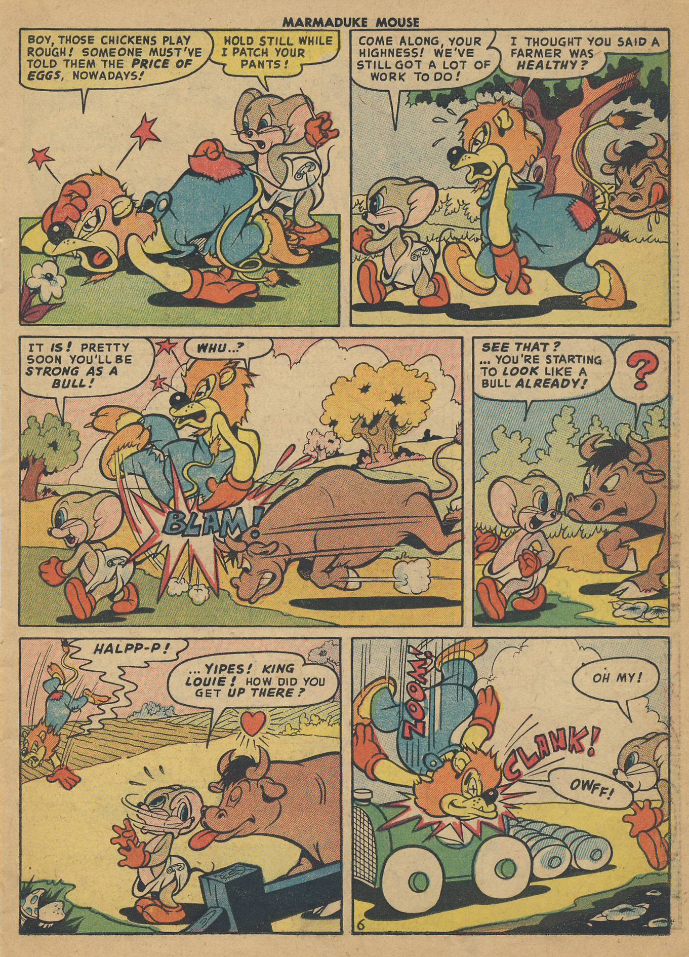 Read online Marmaduke Mouse comic -  Issue #54 - 23