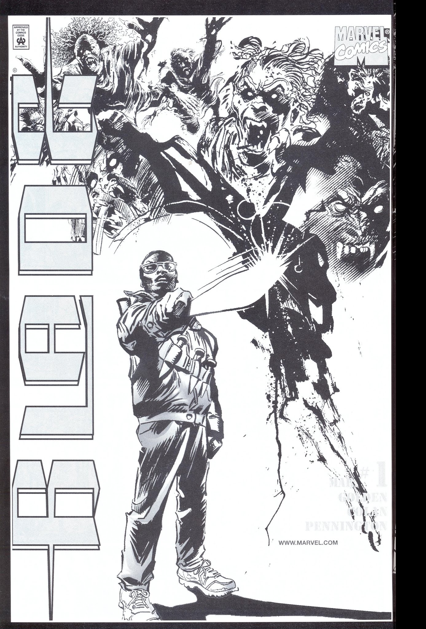 Read online Blade: Black & White comic -  Issue # TPB - 106