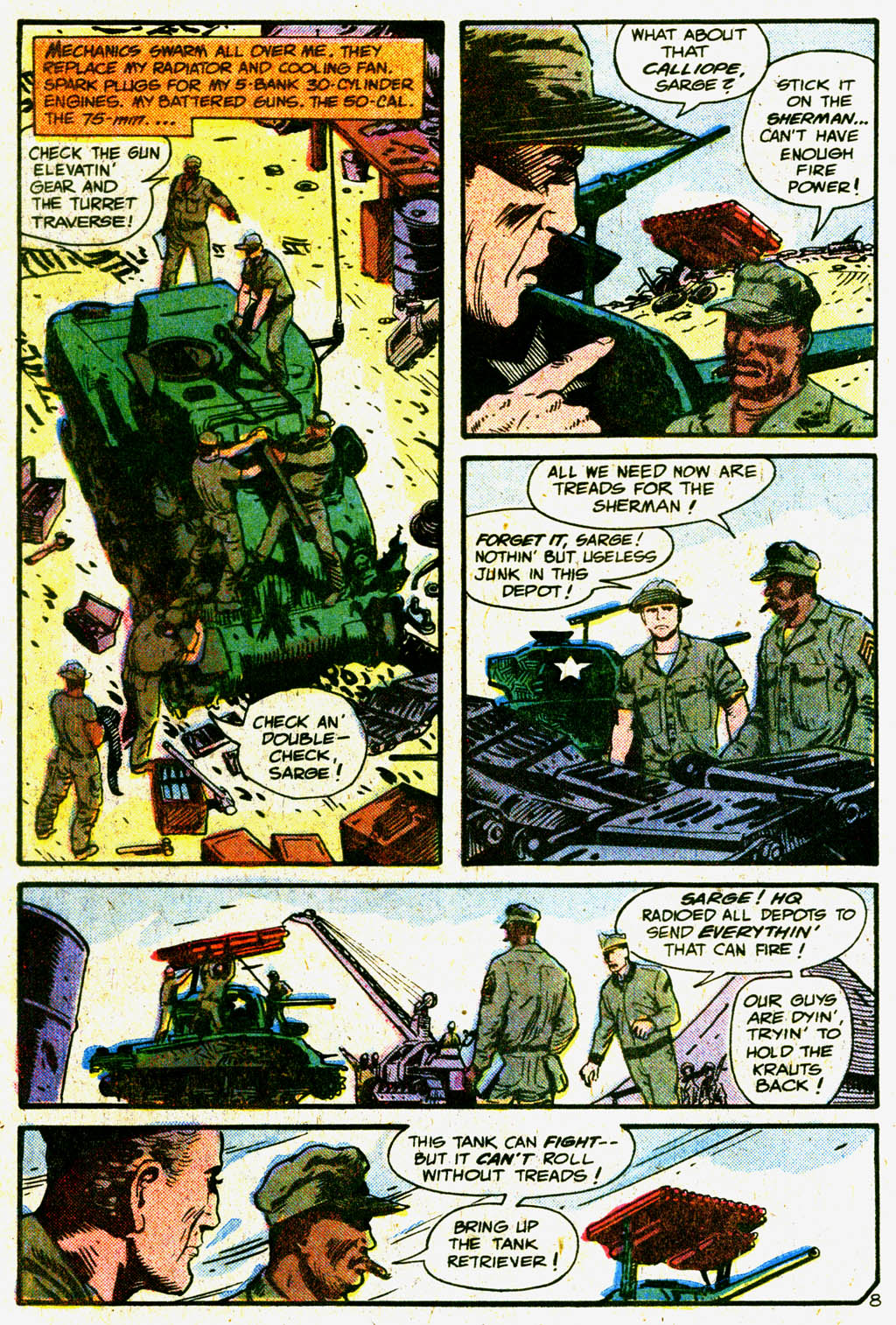 Read online G.I. Combat (1952) comic -  Issue #227 - 9