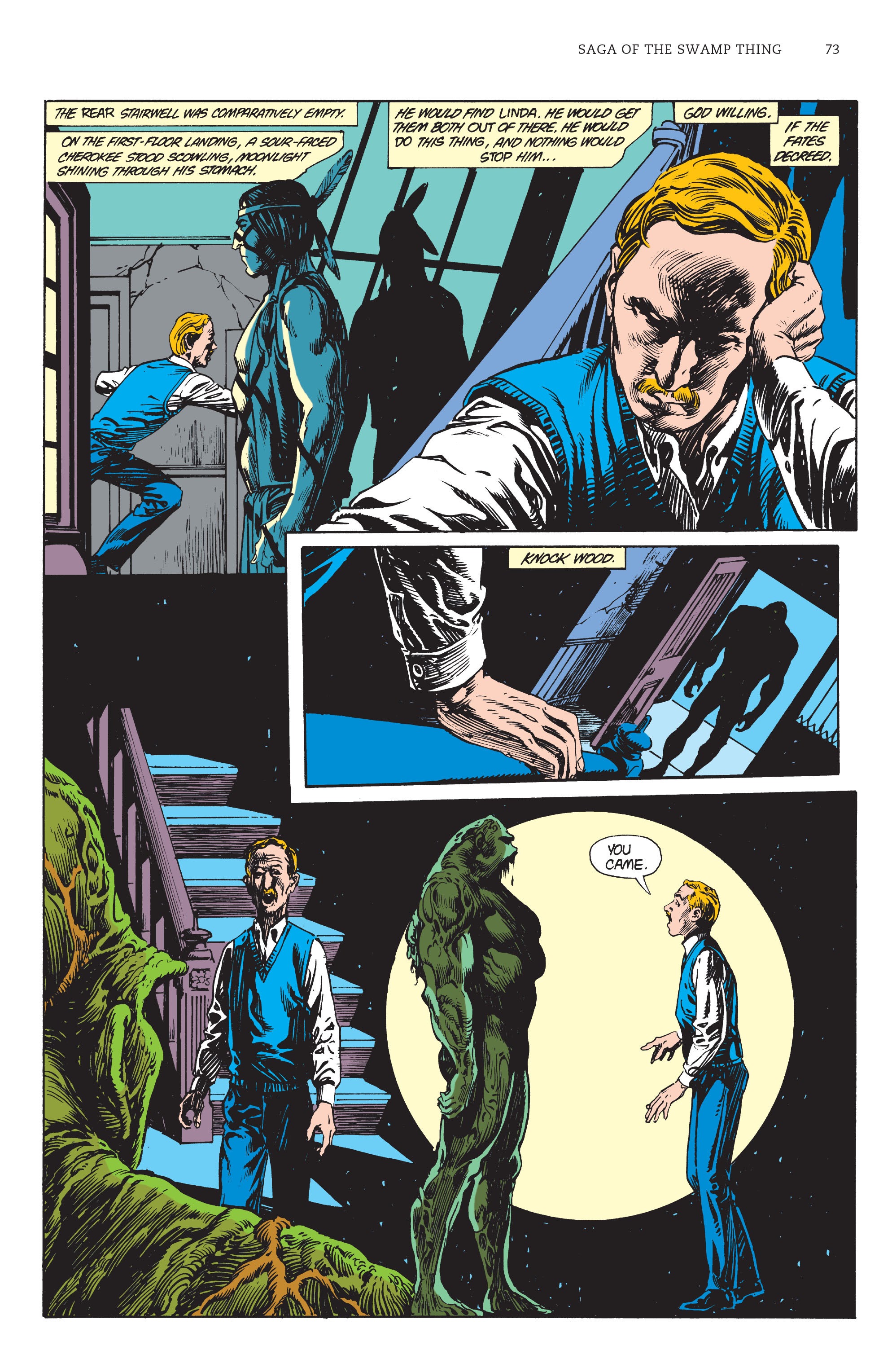 Read online Saga of the Swamp Thing comic -  Issue # TPB 4 (Part 1) - 69