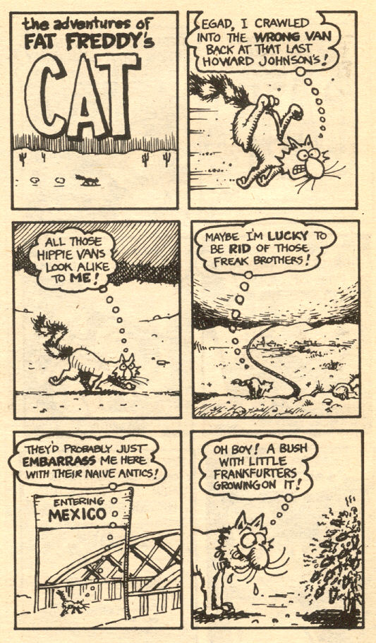 Read online Adventures of Fat Freddy's Cat comic -  Issue #2 - 32