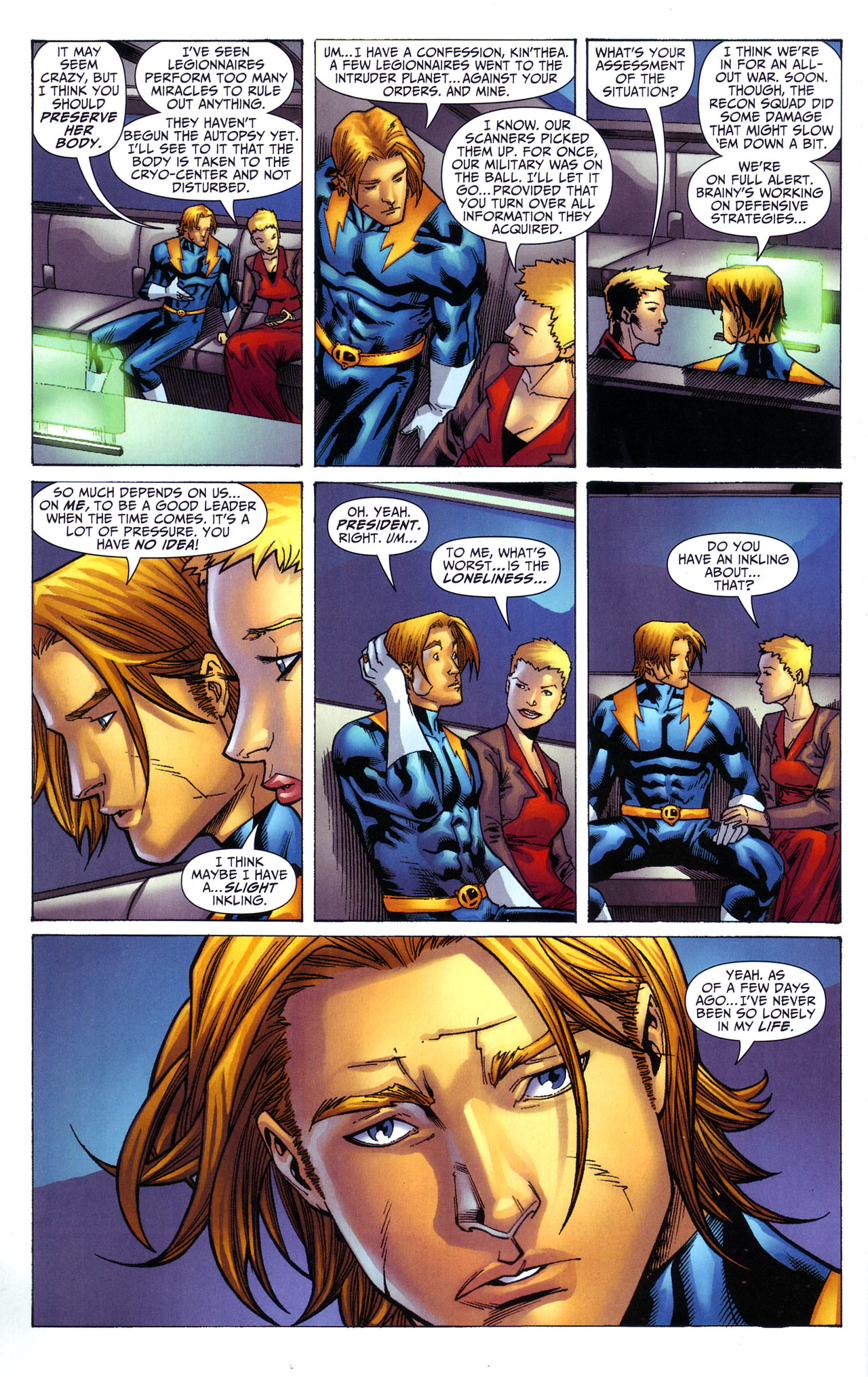 Read online Legion of Super-Heroes (2005) comic -  Issue #49 - 16