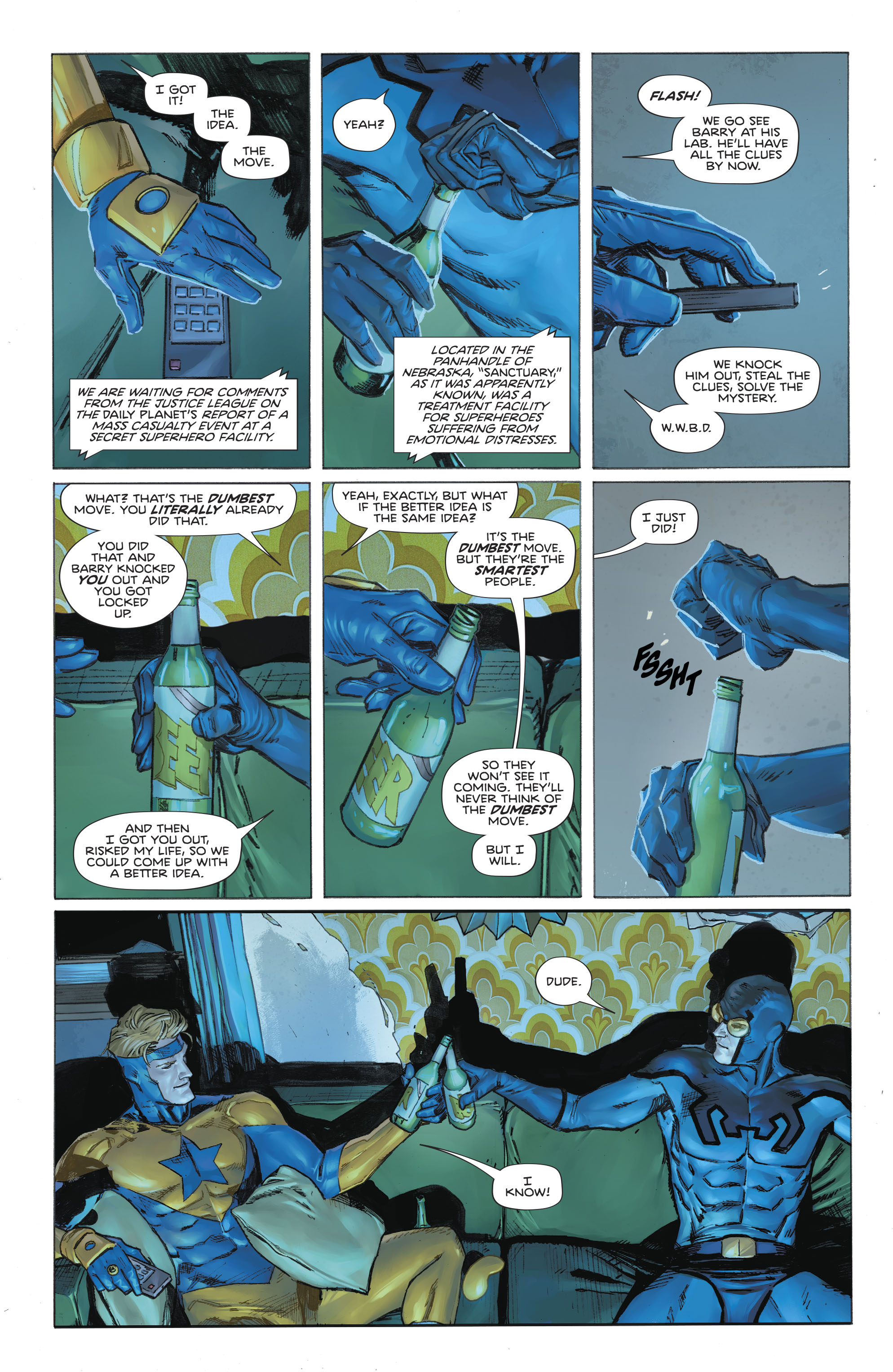 Read online Heroes in Crisis comic -  Issue #5 - 6
