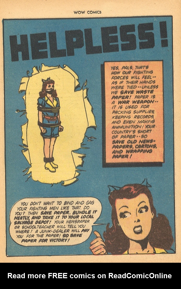 Read online Wow Comics comic -  Issue #24 - 17