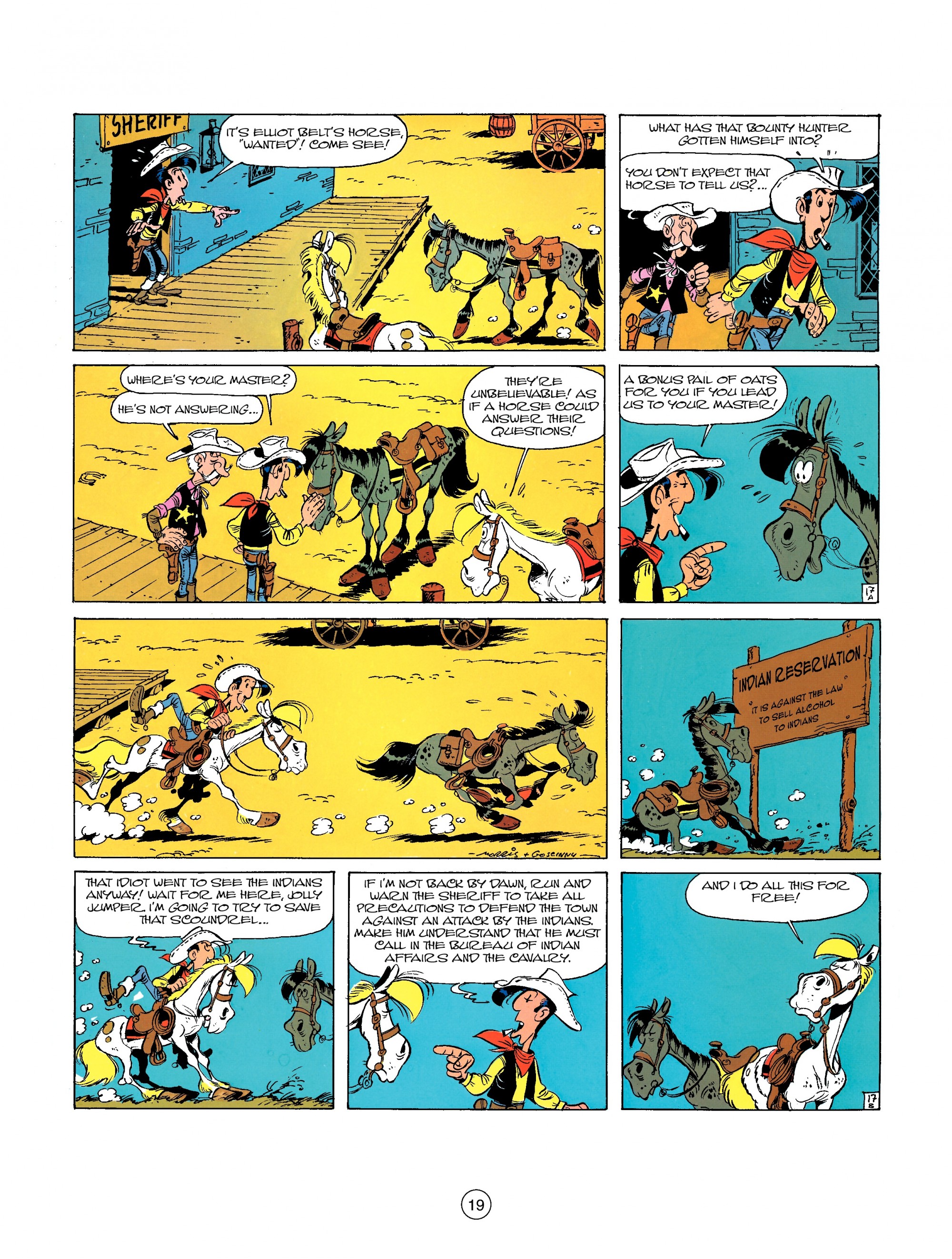 A Lucky Luke Adventure Issue #26 #26 - English 19