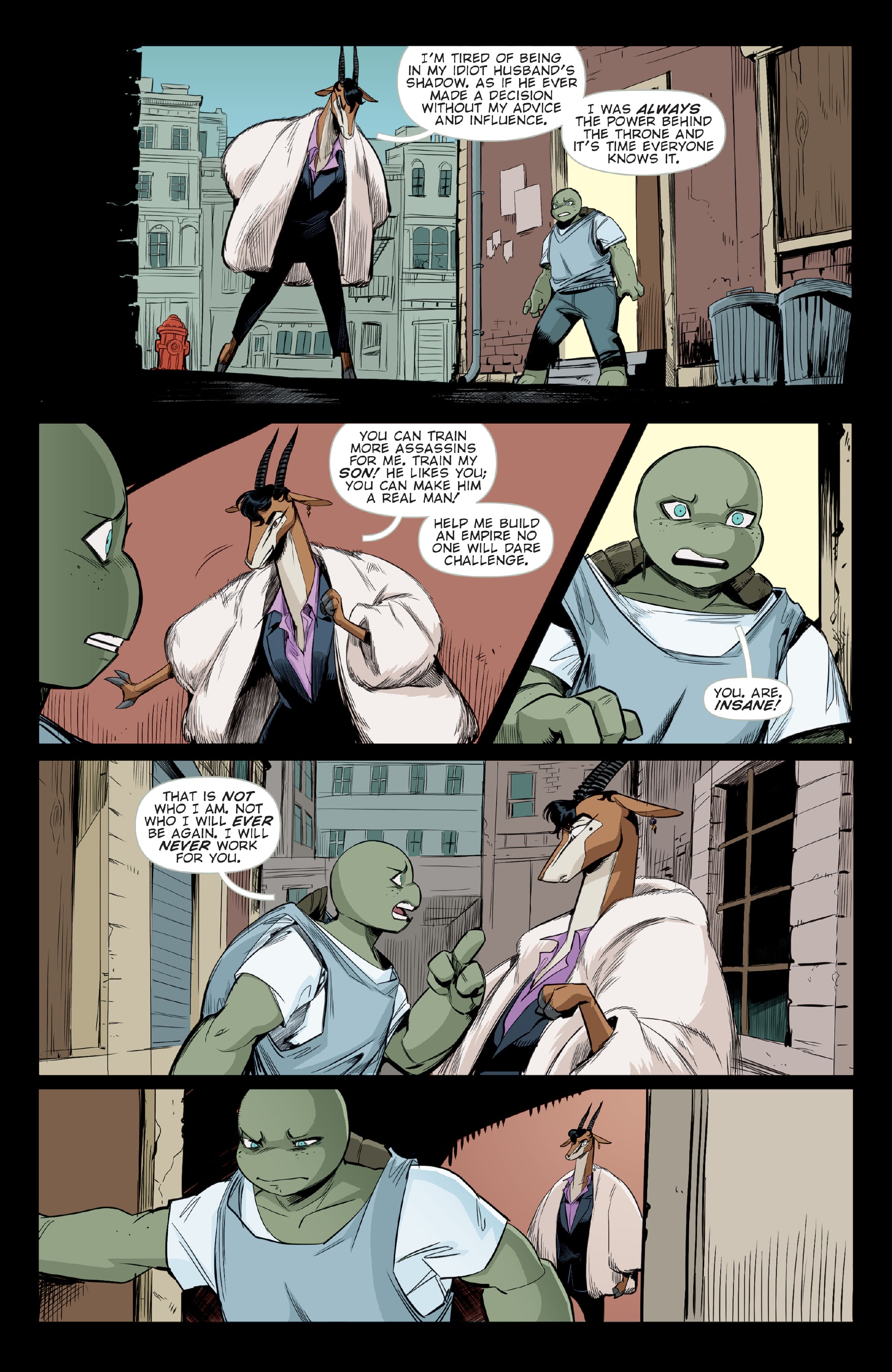 Read online Teenage Mutant Ninja Turtles: Jennika II comic -  Issue #5 - 20