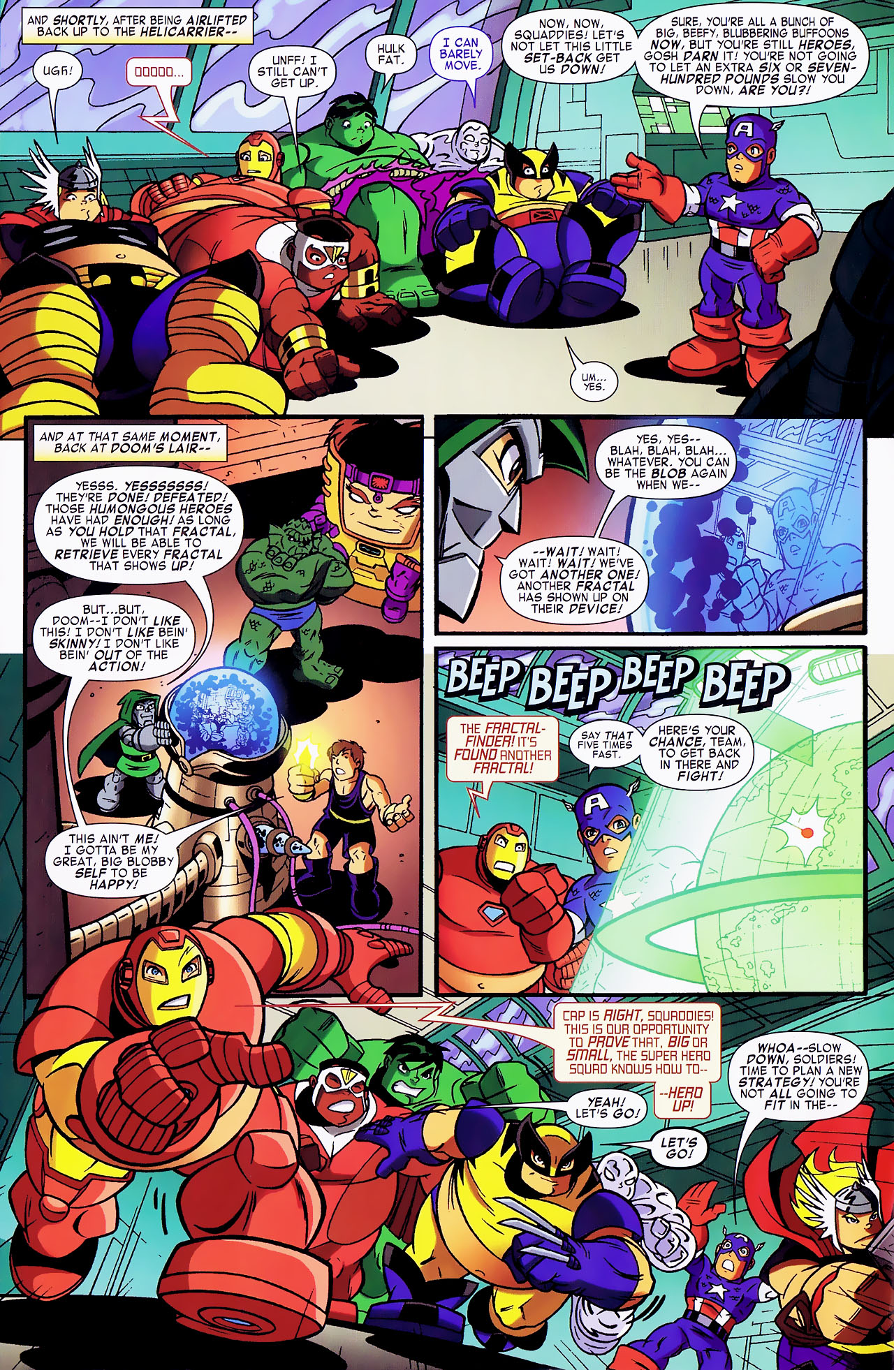 Read online Super Hero Squad comic -  Issue #8 - 12