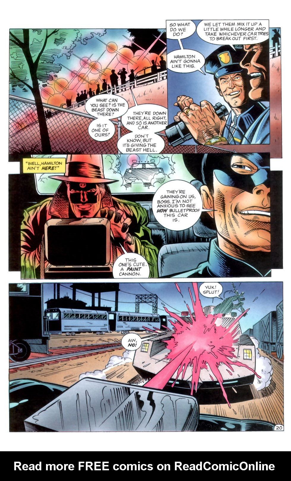 Read online The Green Hornet (1991) comic -  Issue #8 - 21