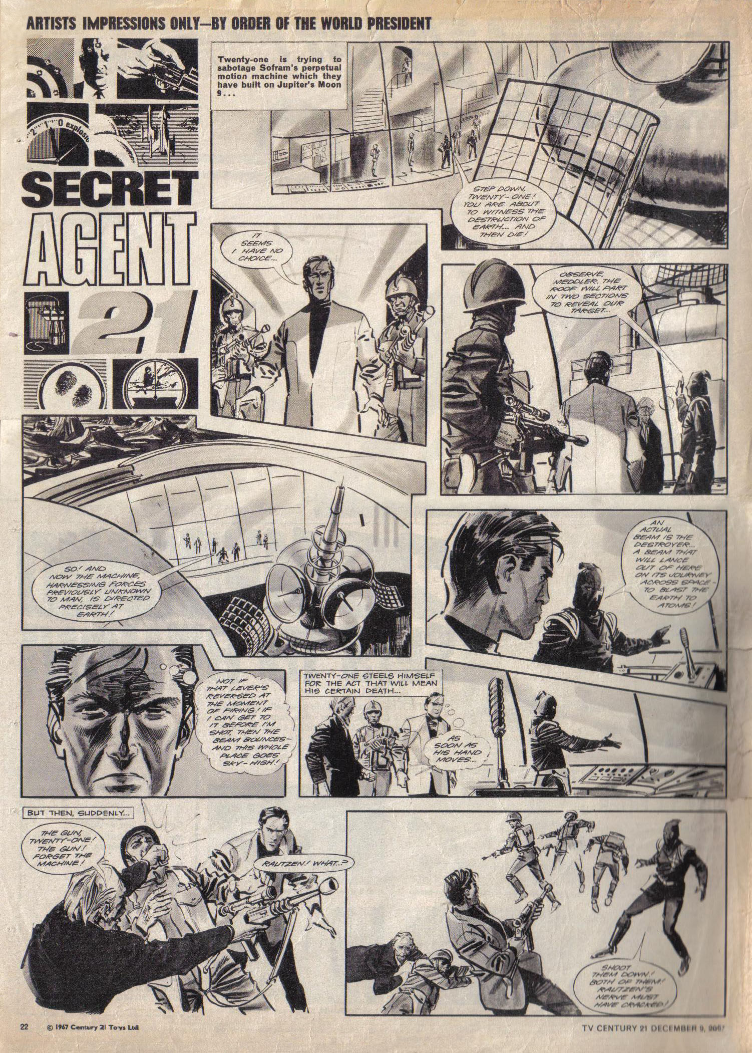 Read online TV Century 21 (TV 21) comic -  Issue #151 - 22