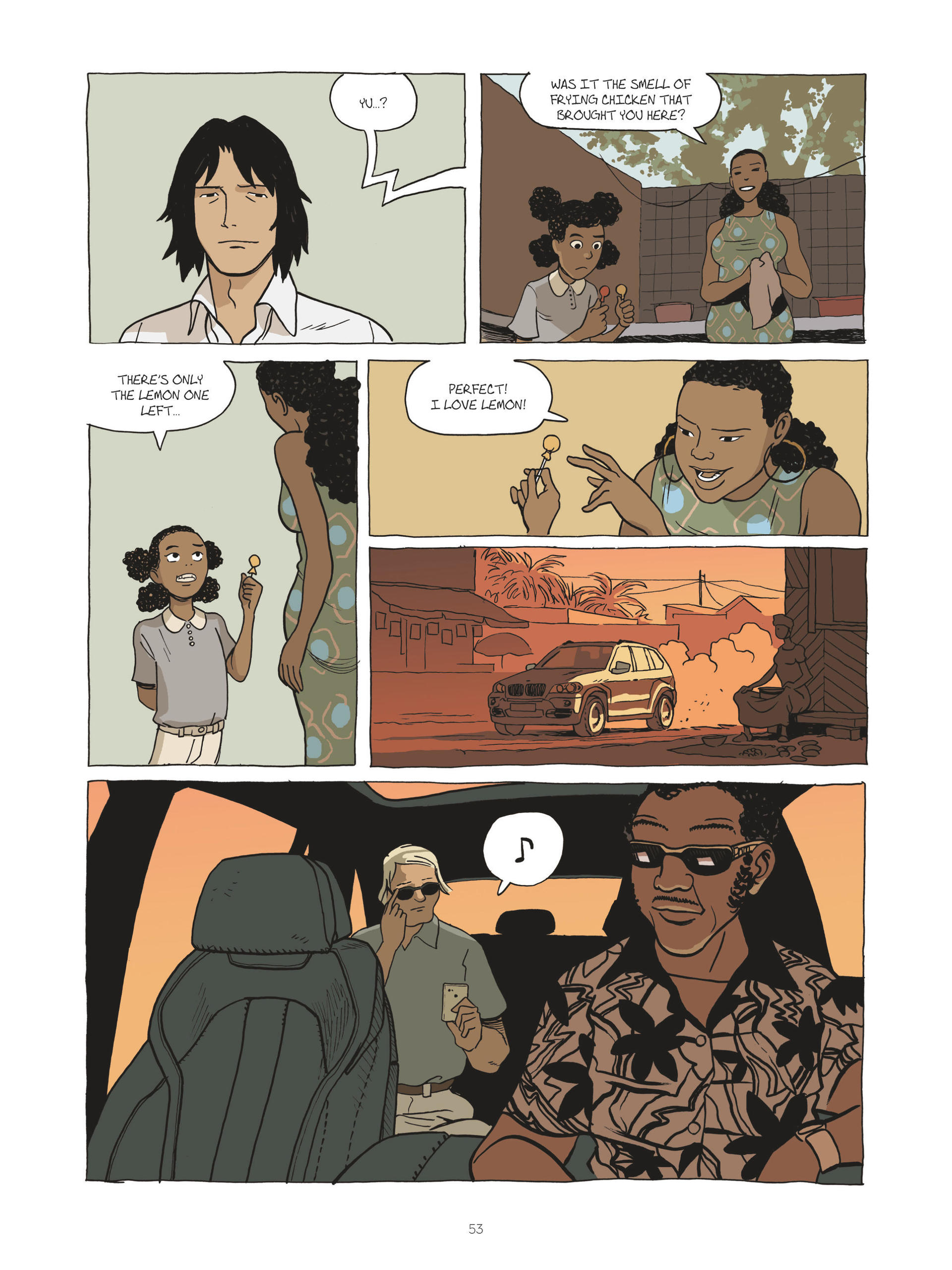Read online Zidrou-Beuchot's African Trilogy comic -  Issue # TPB 3 - 53