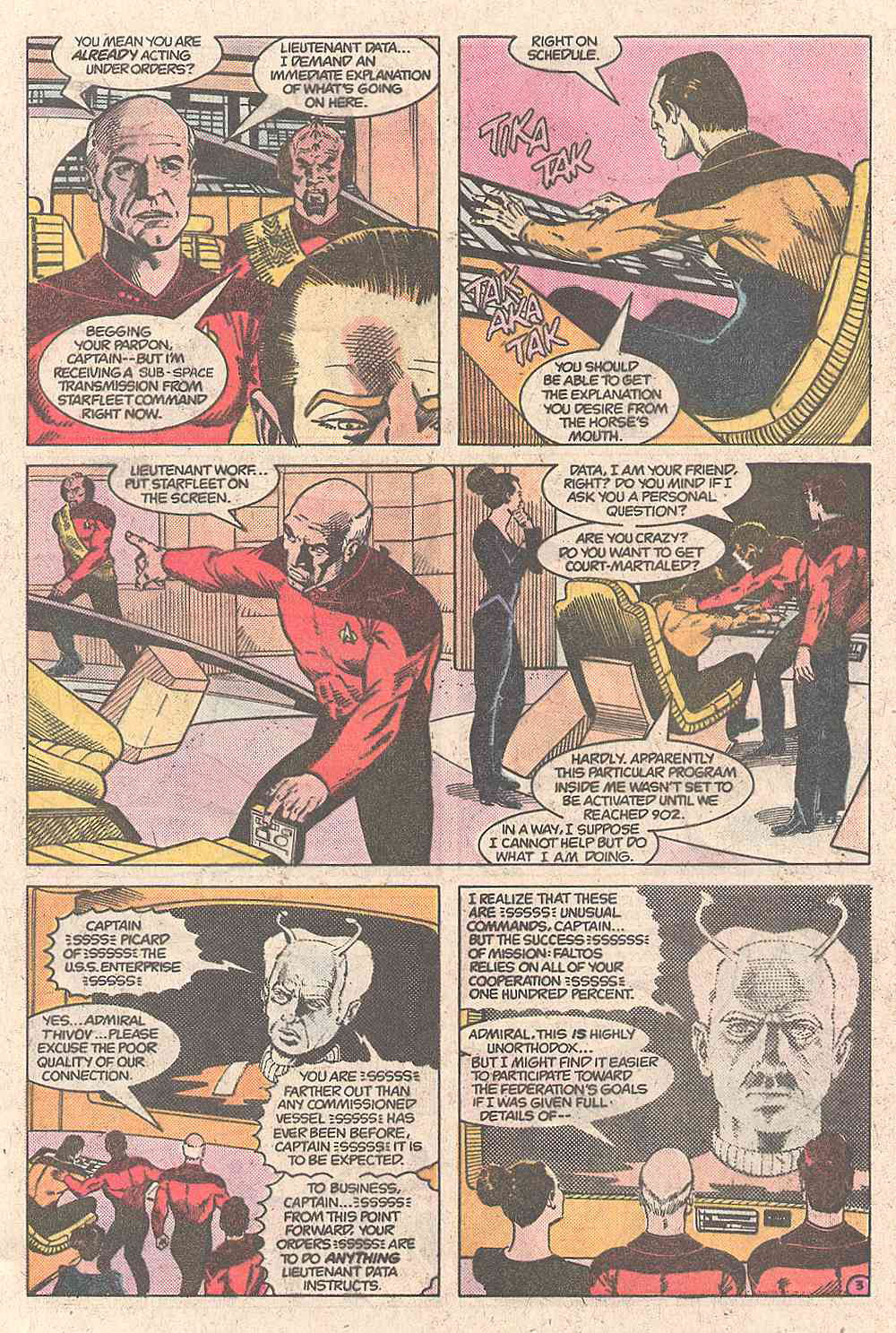 Read online Star Trek: The Next Generation (1988) comic -  Issue #6 - 4