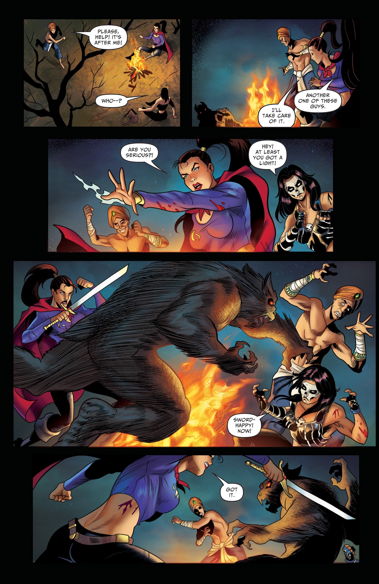 Read online Grimm Fairy Tales: Dance of the Dead comic -  Issue #2 - 16