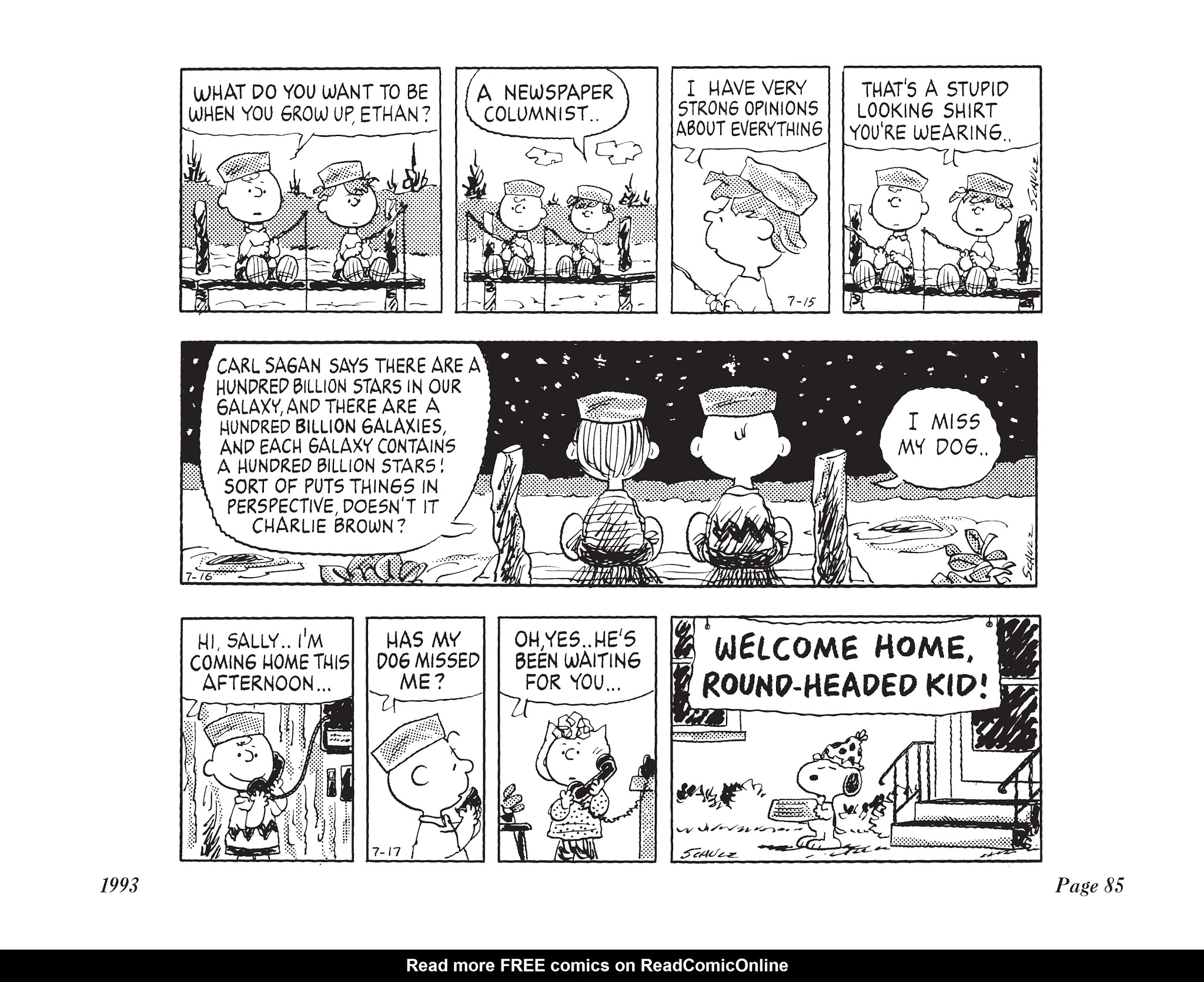Read online The Complete Peanuts comic -  Issue # TPB 22 - 102
