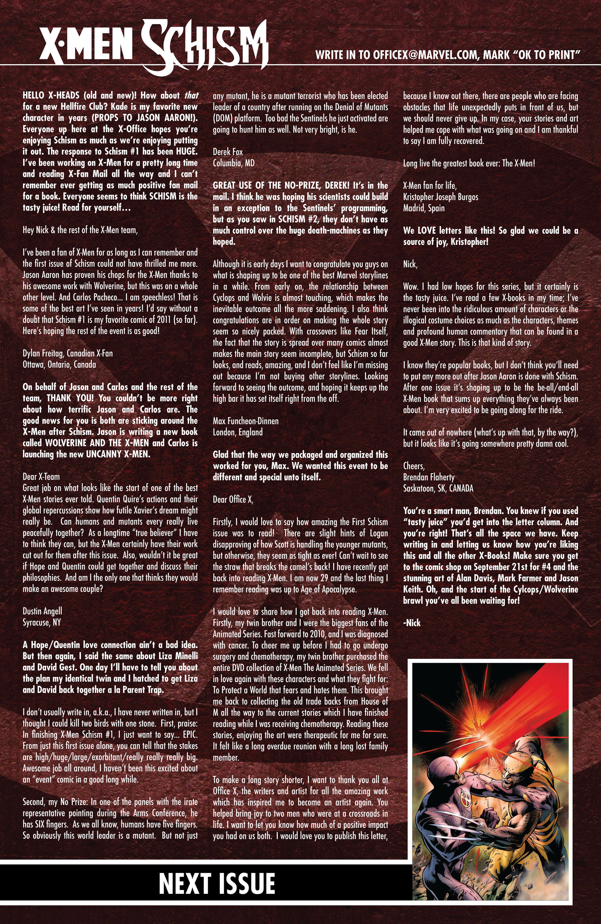 Read online X-Men: Schism comic -  Issue #3 - 25