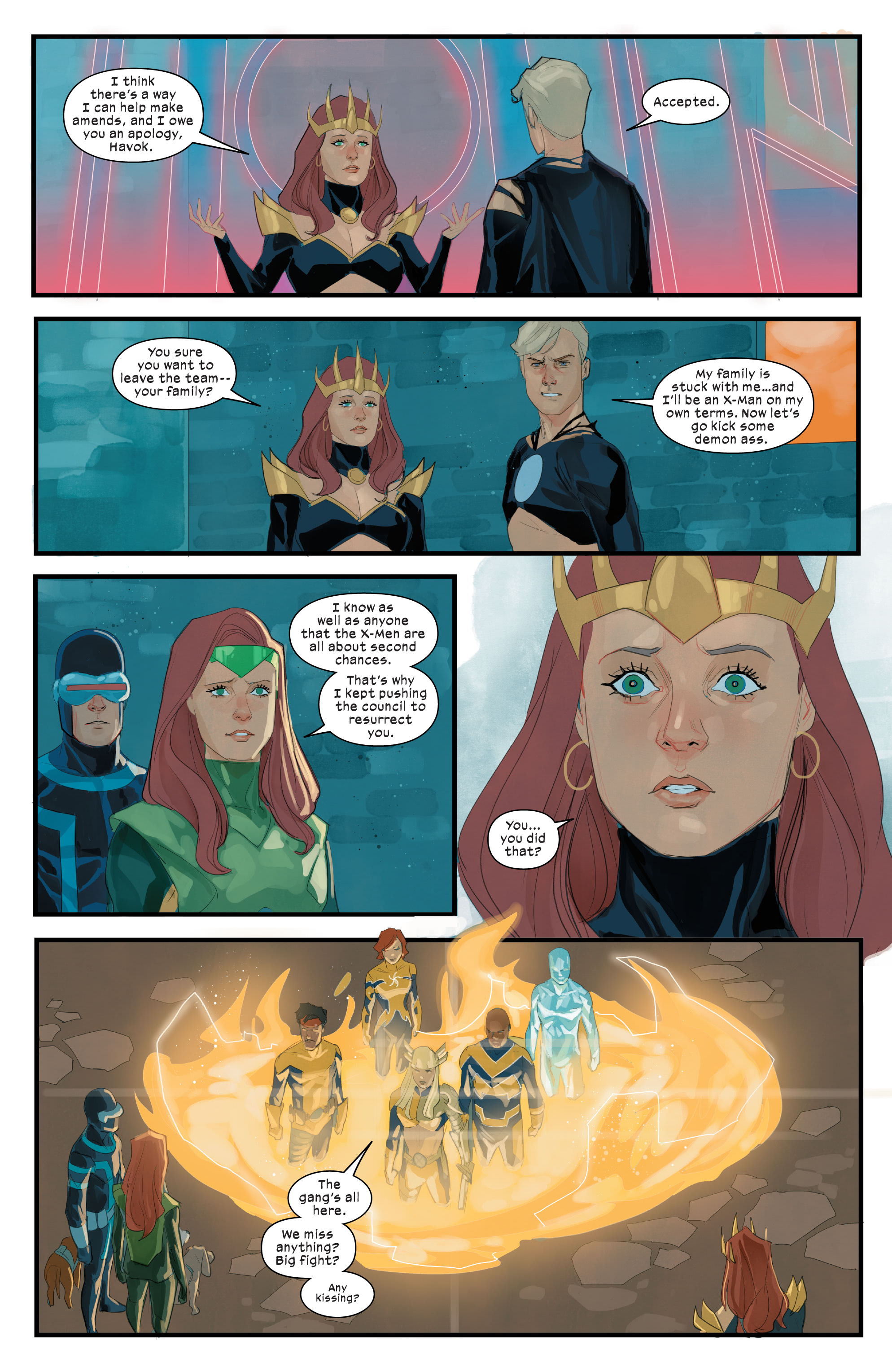 Read online Dark Web: X-Men comic -  Issue #3 - 24