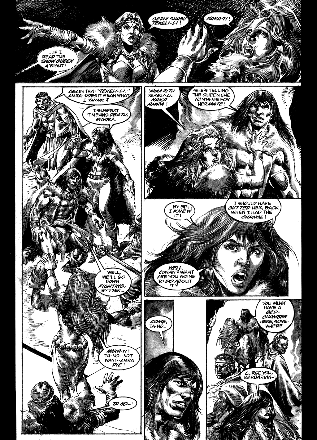 Read online Conan the Savage comic -  Issue #4 - 31