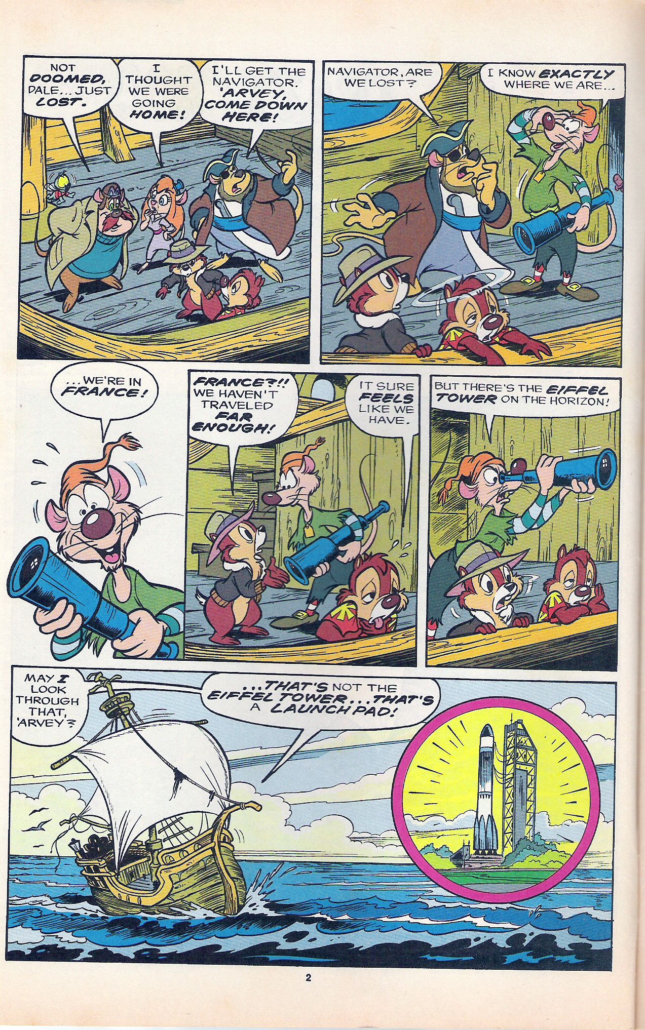 Read online Disney's Chip 'N Dale Rescue Rangers comic -  Issue #8 - 4