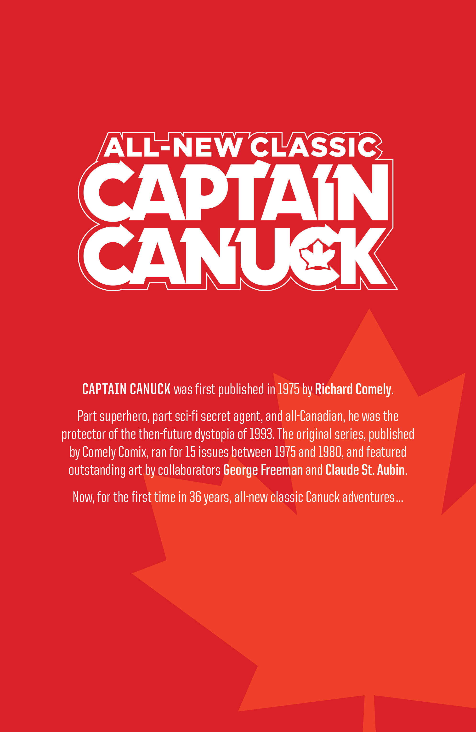 Read online All-New Classic Captain Canuck comic -  Issue #0 - 2