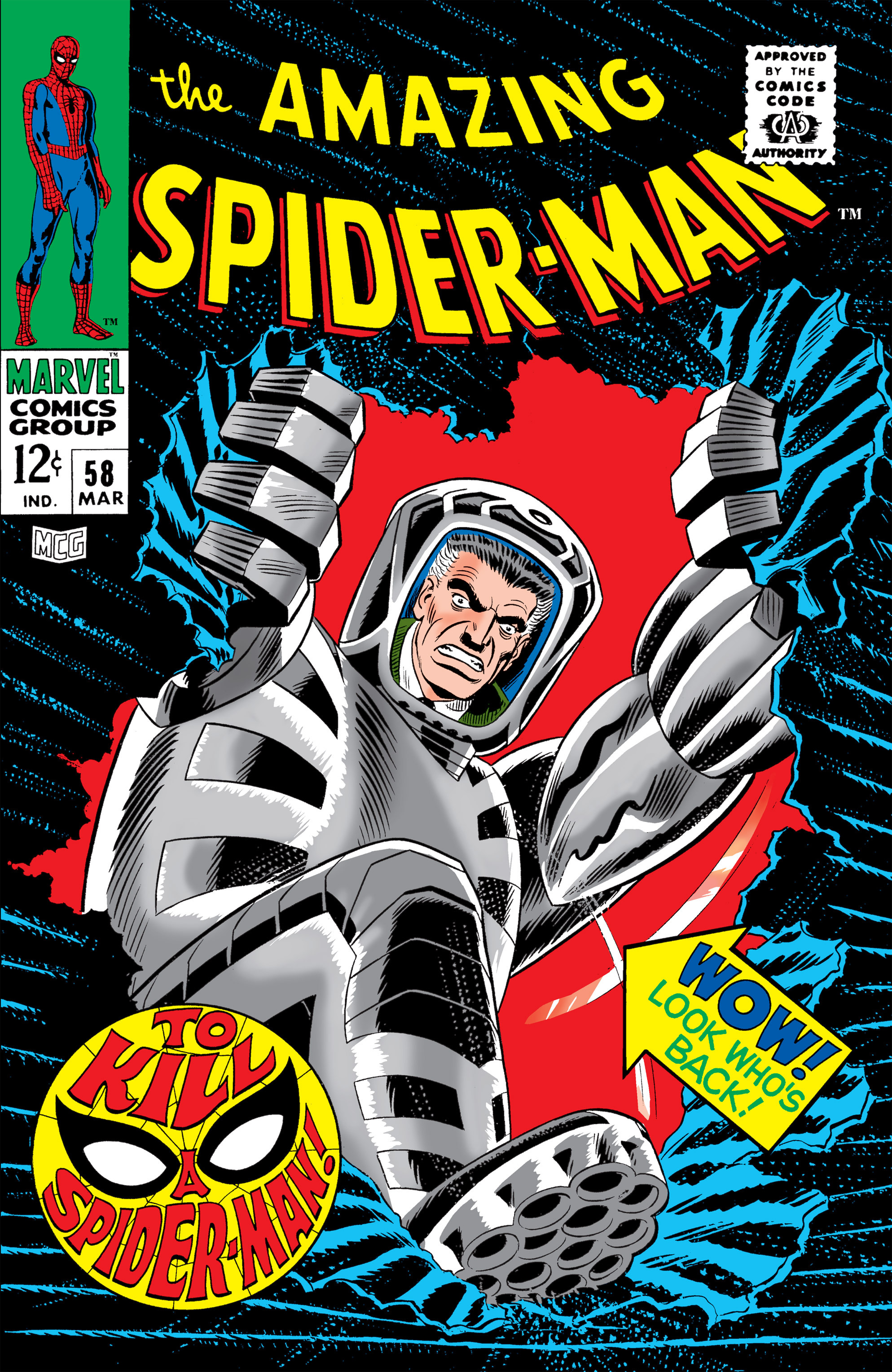 Read online The Amazing Spider-Man (1963) comic -  Issue #58 - 1