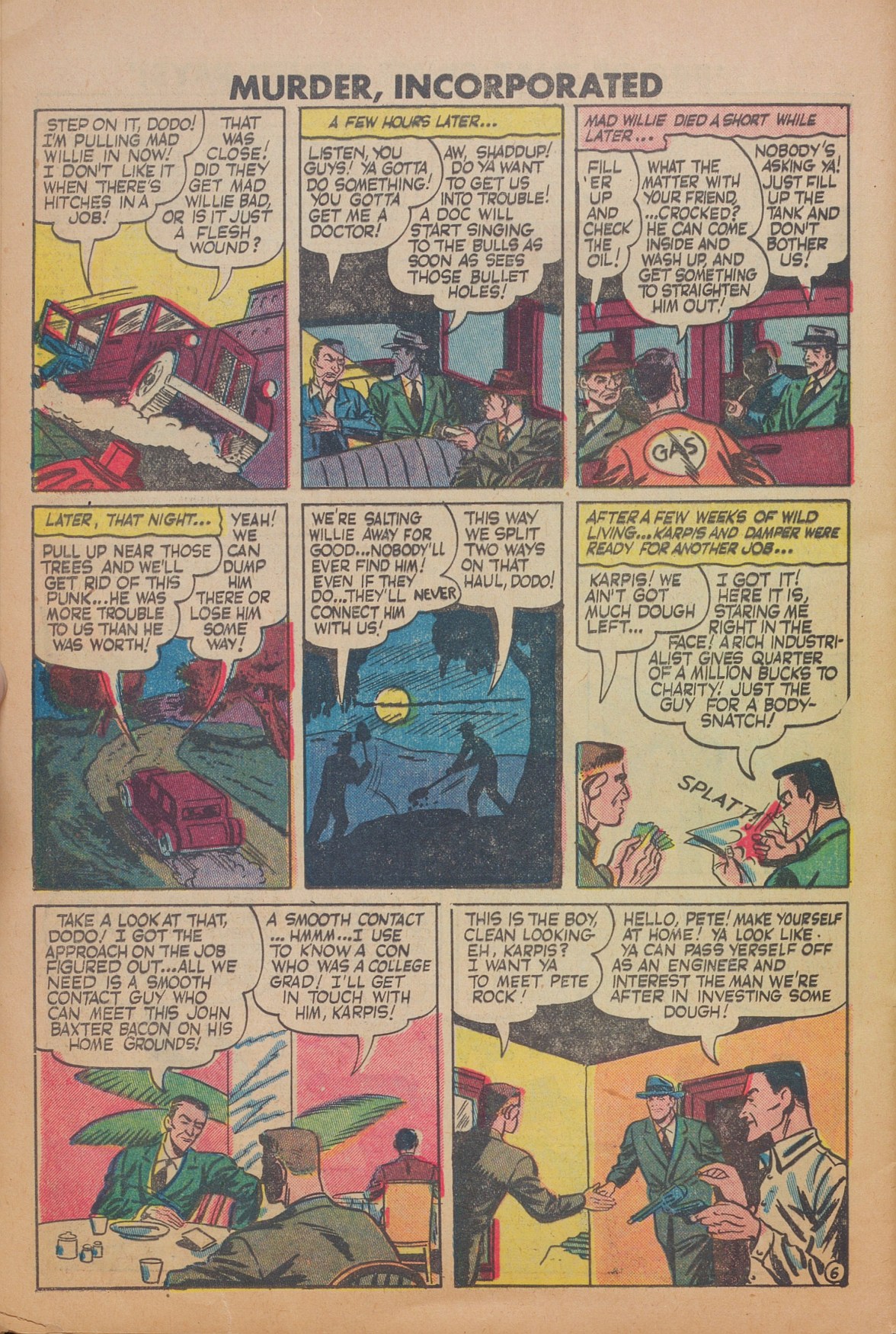 Read online Murder Incorporated (1948) comic -  Issue #11 - 28
