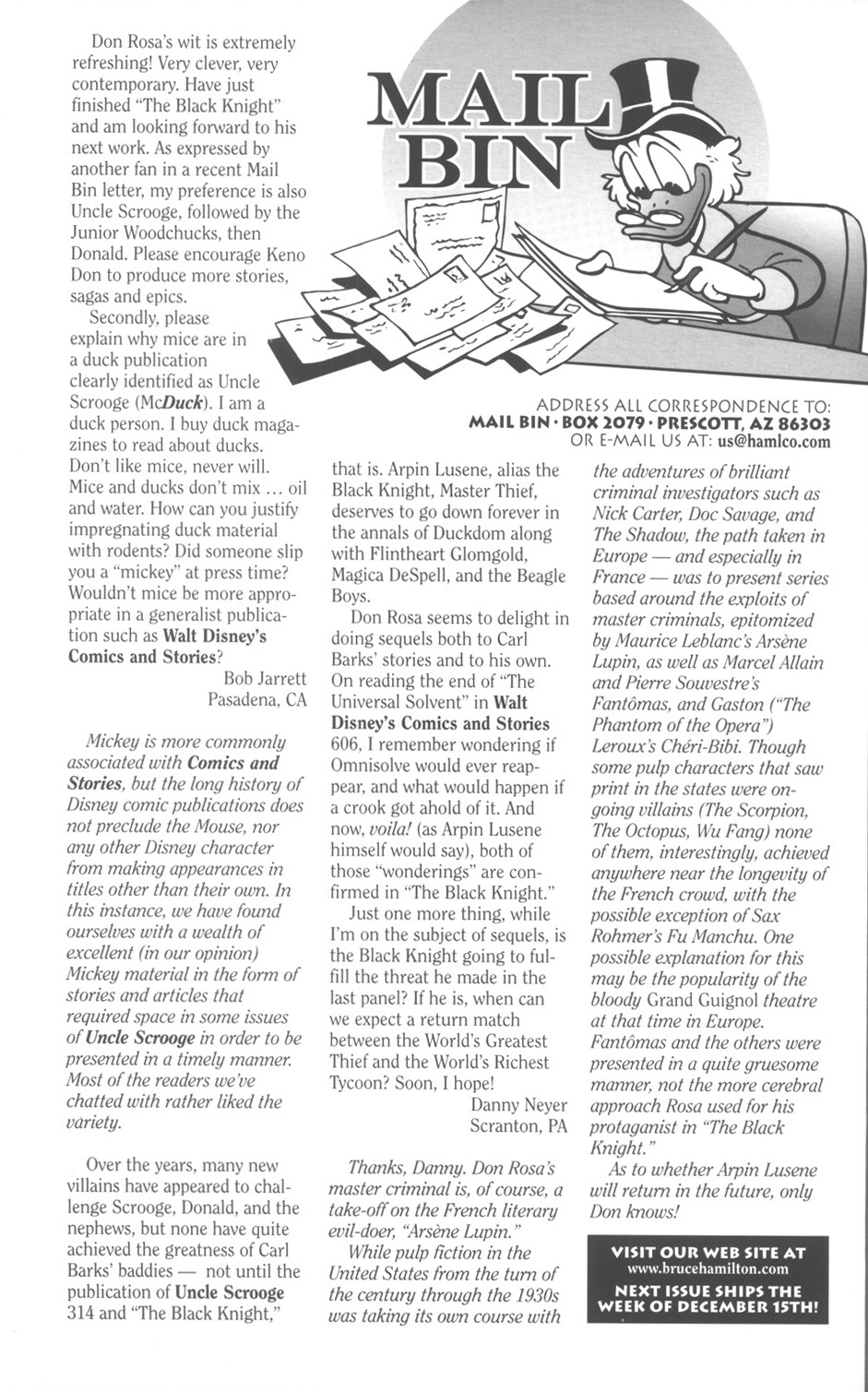 Read online Uncle Scrooge (1953) comic -  Issue #317 - 2