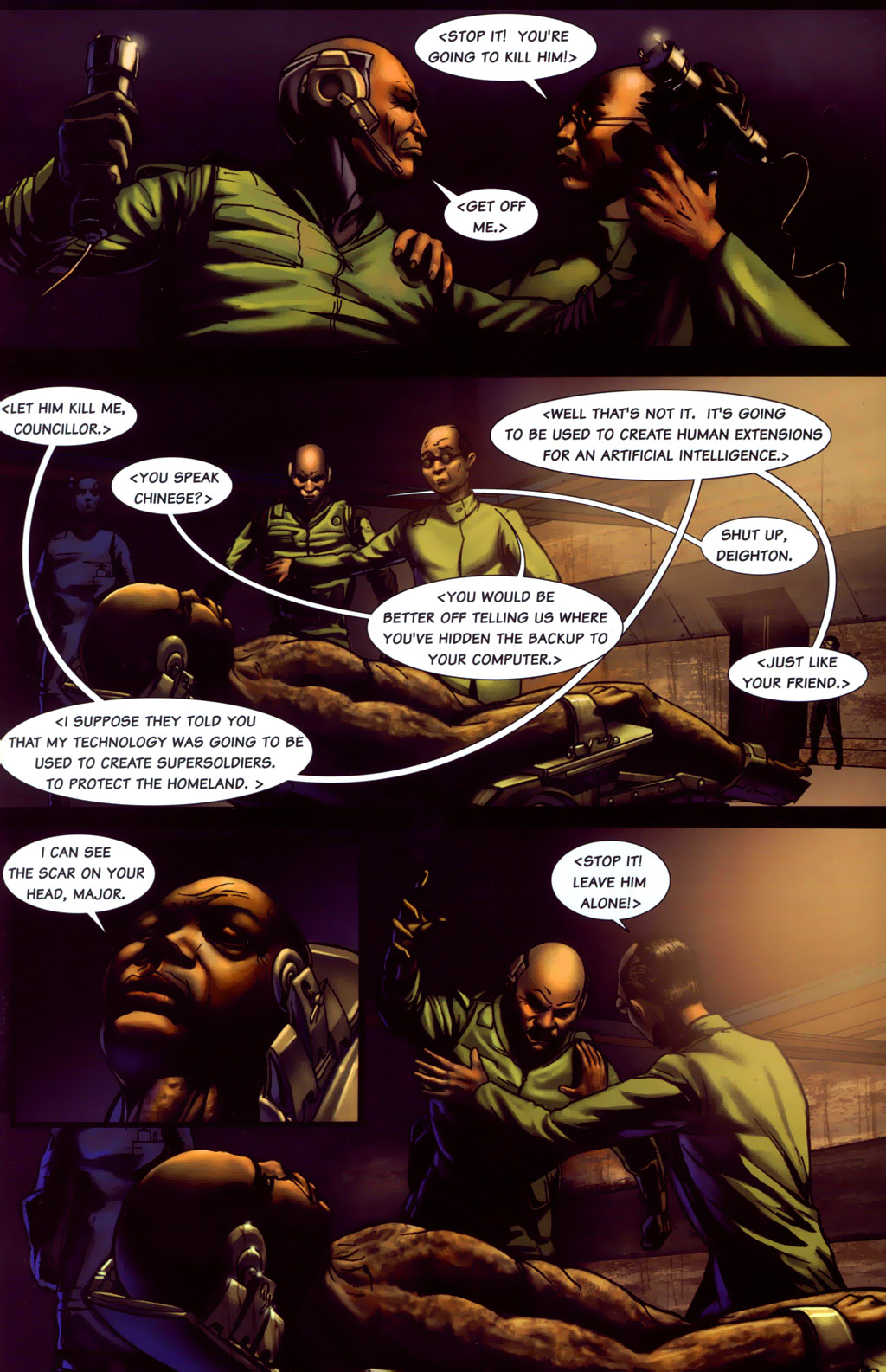 Read online Patient Zero comic -  Issue #4 - 6