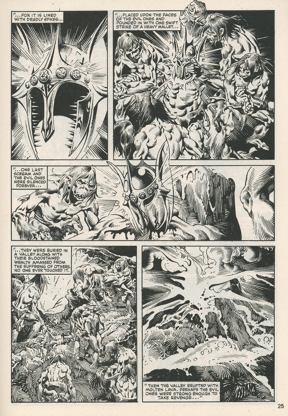 Read online The Savage Sword Of Conan comic -  Issue #114 - 25