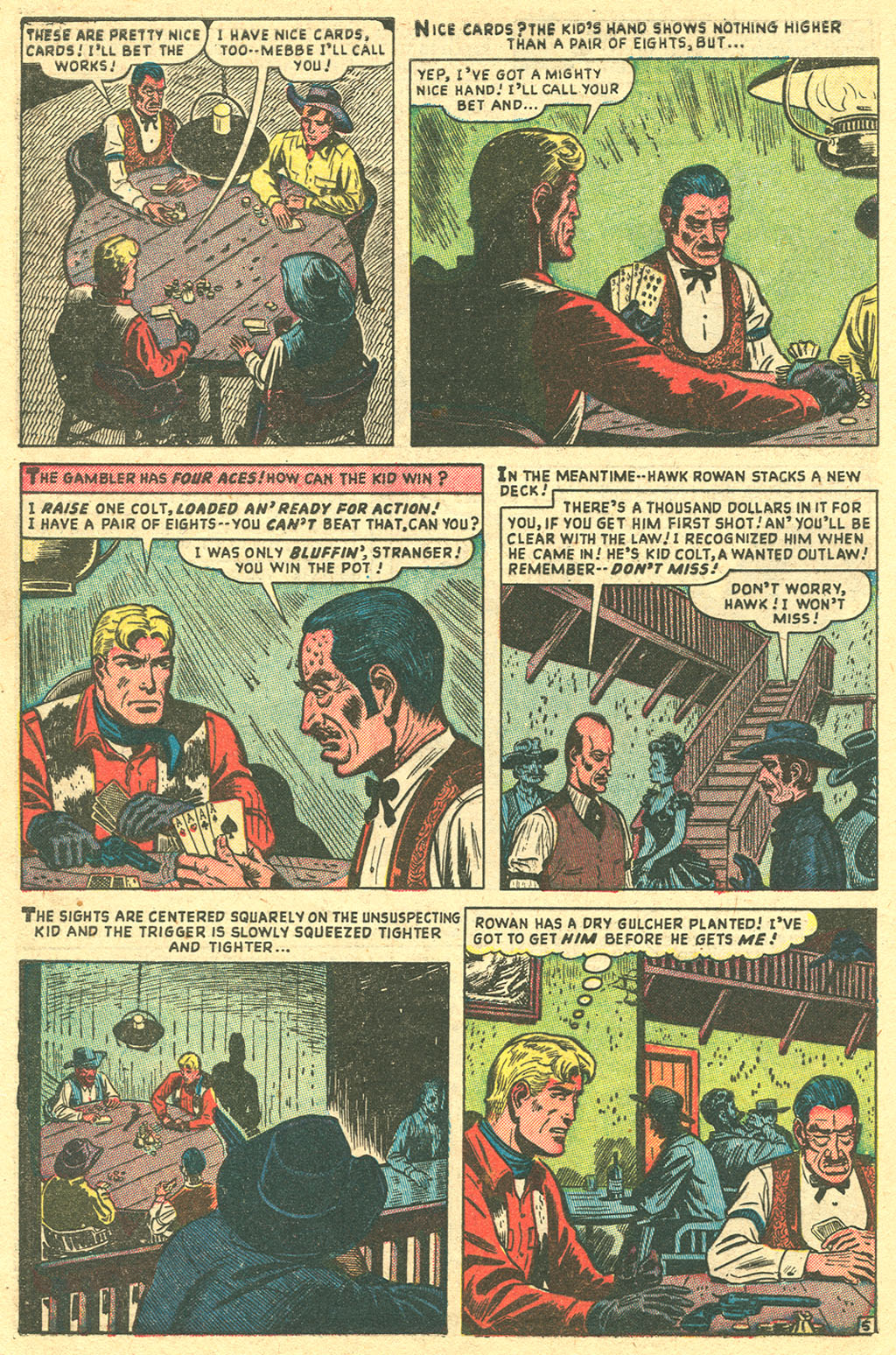 Read online Kid Colt Outlaw comic -  Issue #5 - 28