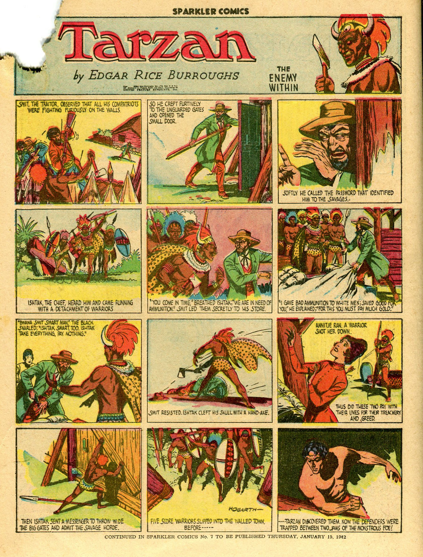 Read online Sparkler Comics comic -  Issue #6 - 23