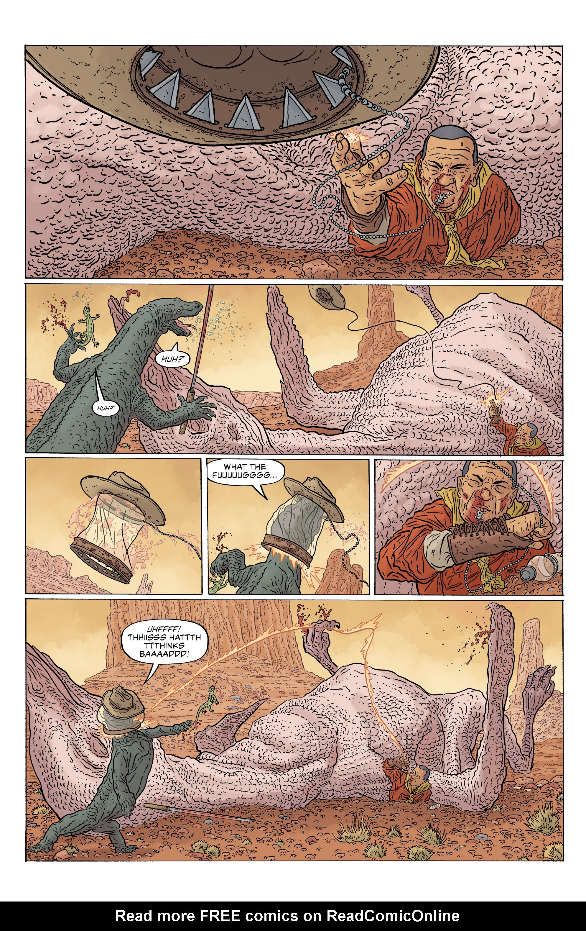 Read online Shaolin Cowboy: Cruel to Be Kin comic -  Issue #3 - 11