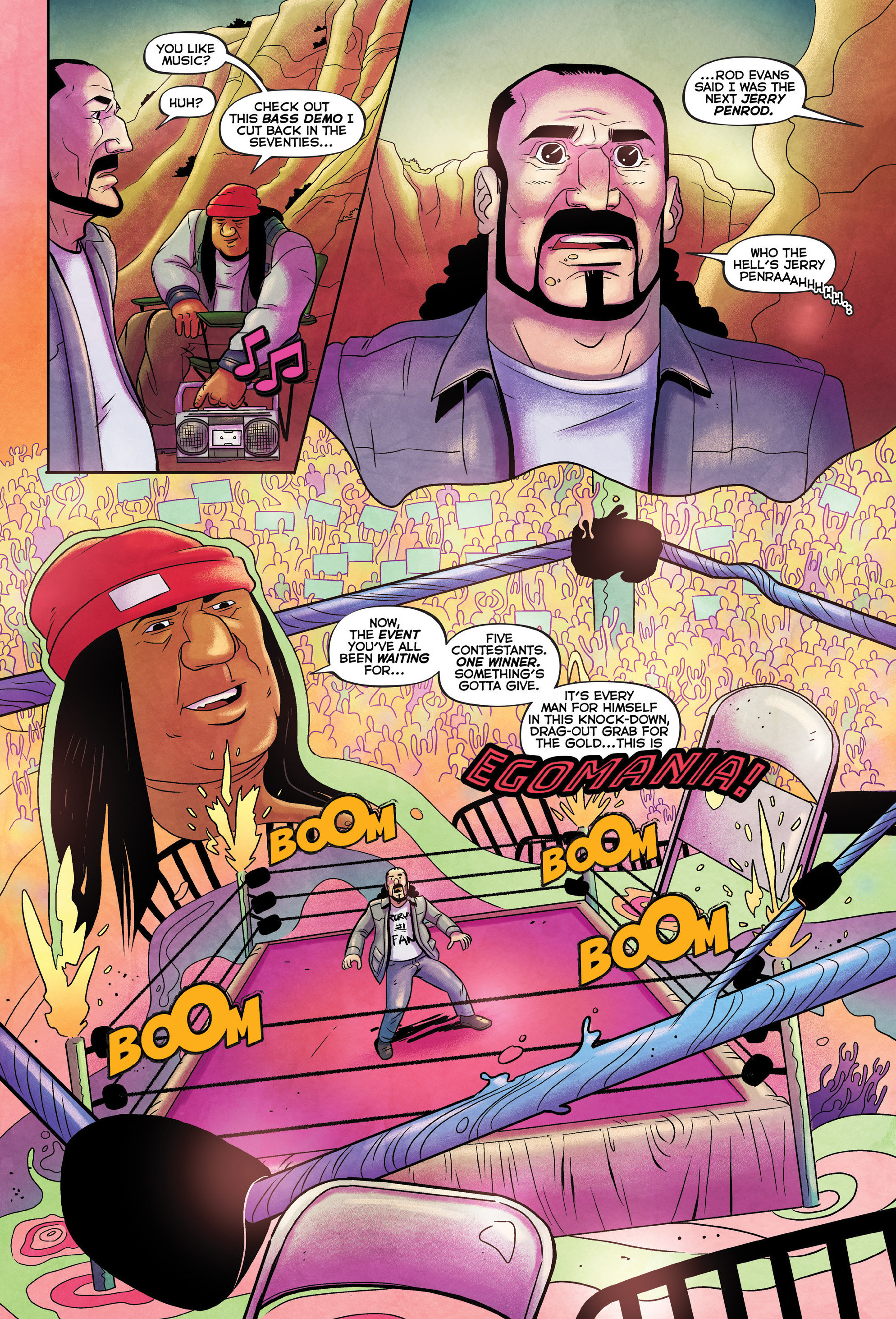 Read online Invasion from Planet Wrestletopia comic -  Issue #5 - 12