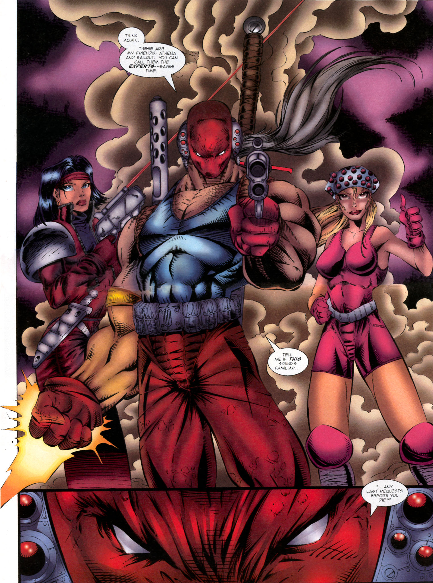 Read online Bloodstrike: Assassin comic -  Issue #3 - 20