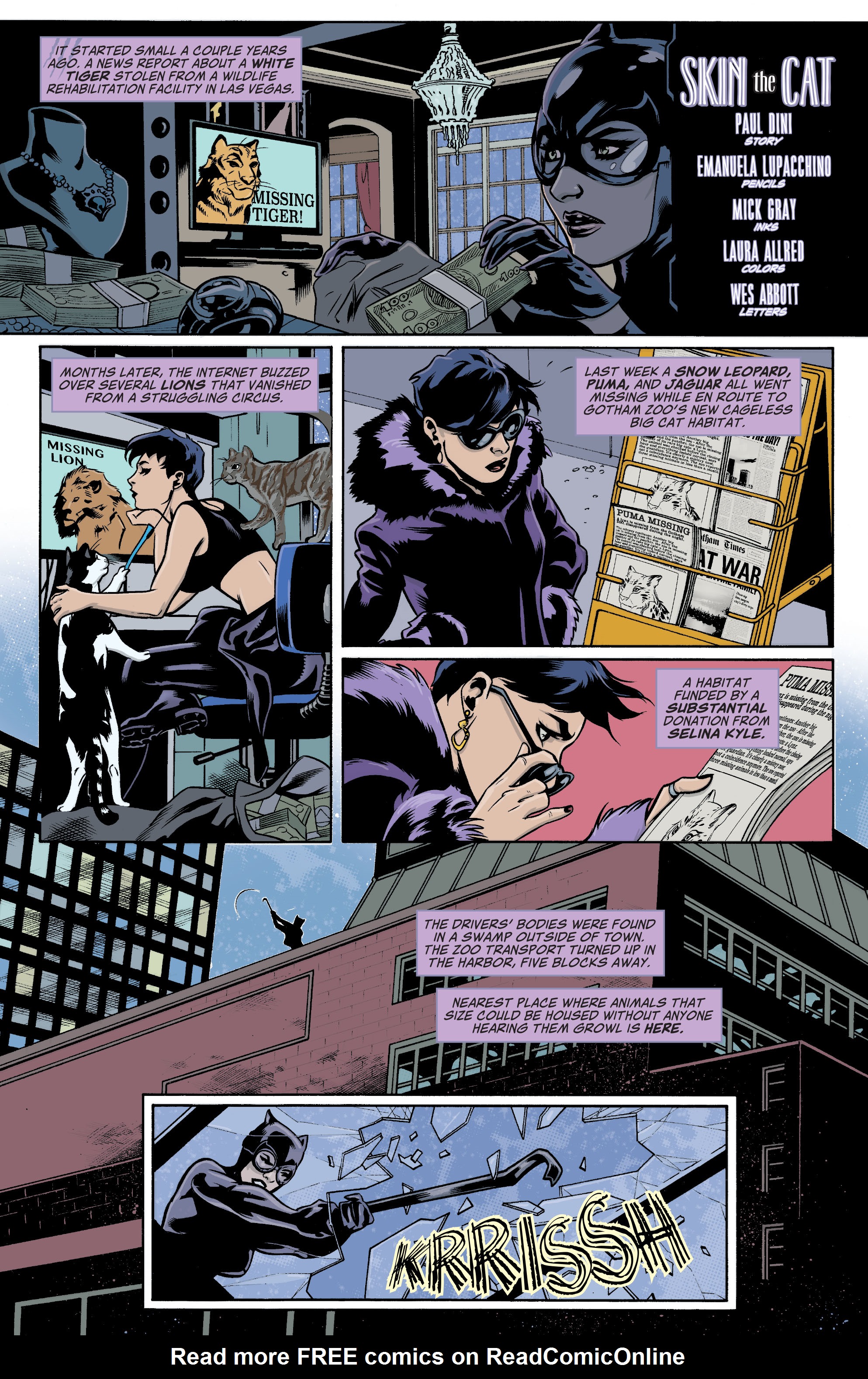 Read online Catwoman 80th Anniversary 100-Page Super Spectacular comic -  Issue # TPB - 3